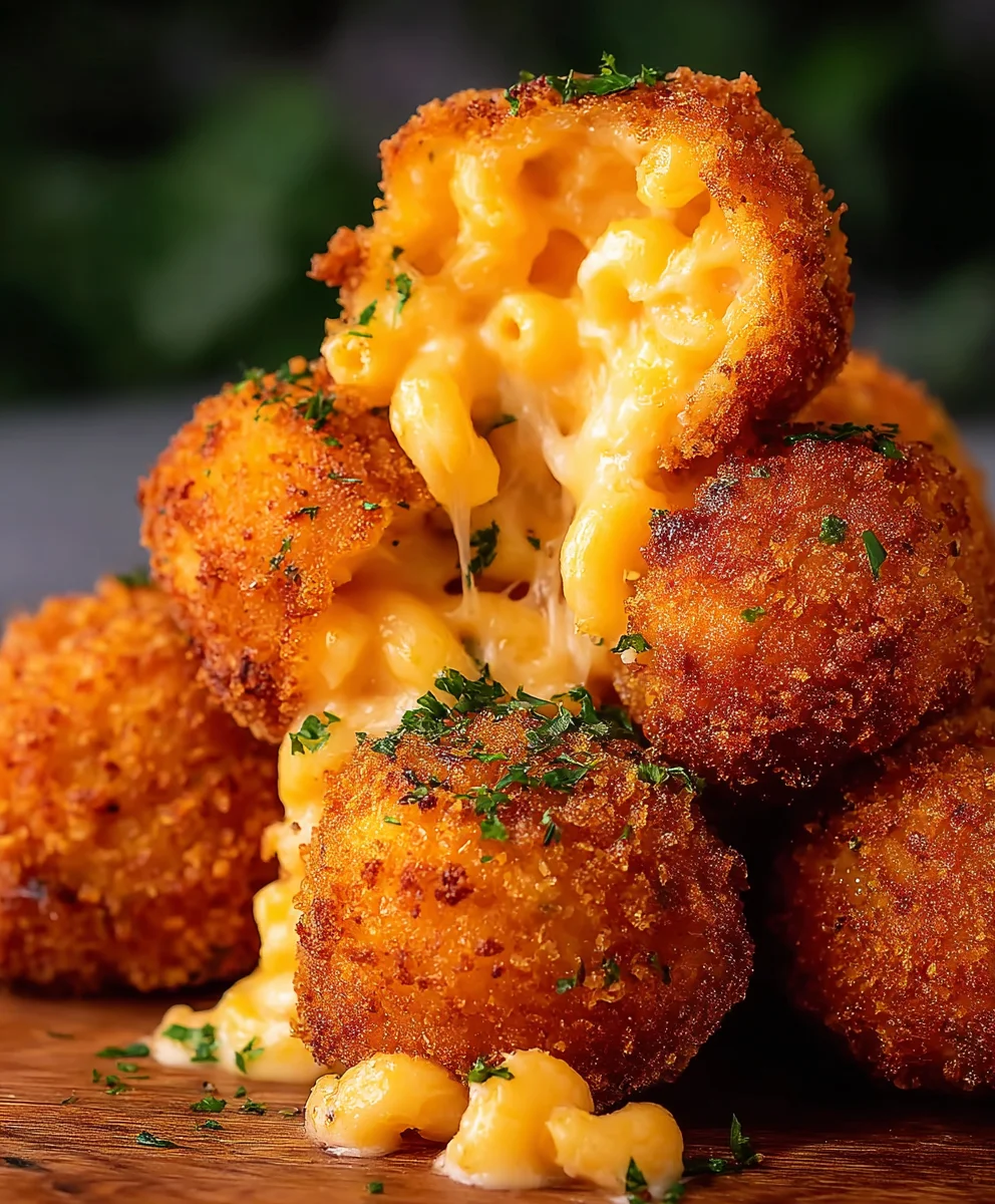 Crispy Fried Mac and Cheese Balls Recipe