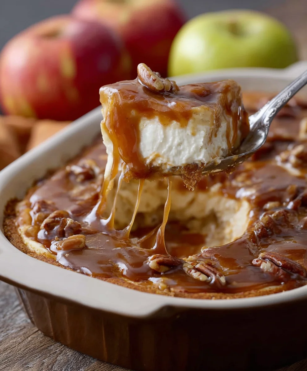 Caramel Apple Cheesecake Dip - Easy Sweet Treat