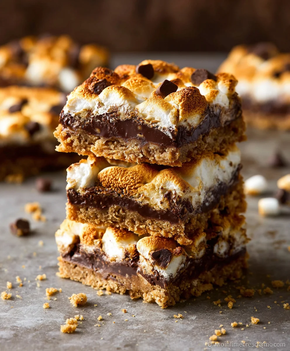 Easy S'more Bars-Decadent Chocolate Graham Lovers