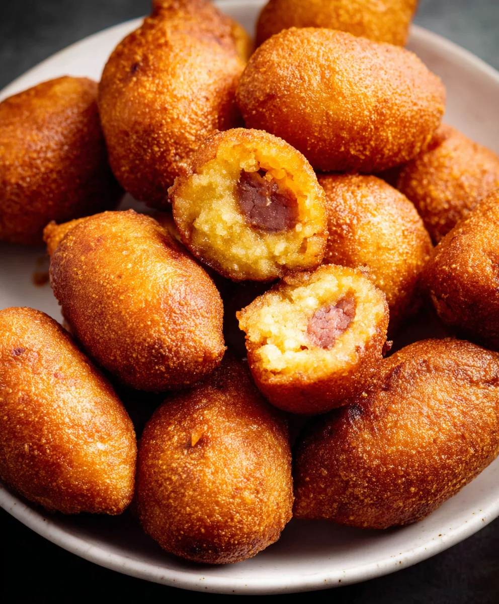 Easy Homemade Beef Mini Corndogs Recipe