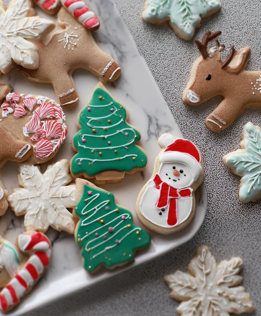 Simple Christmas Cookie Decorating Designs for Beginners