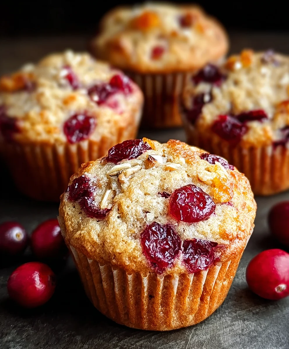 Zesty Orange Cranberry Muffins Easy Recipe