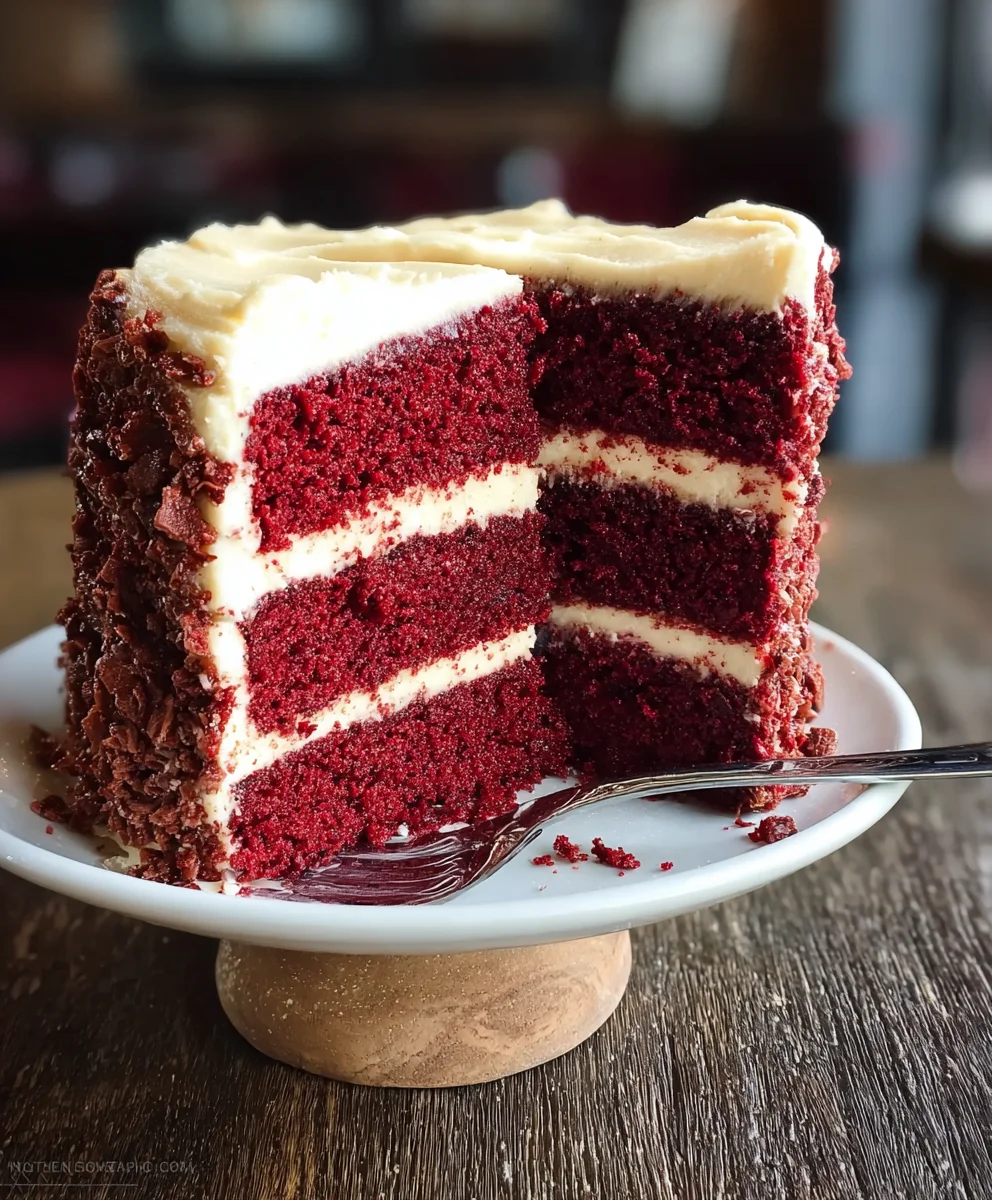 Decadent Red Velvet Cake Recipe – Easy & Delicious