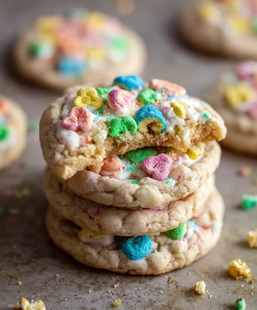 Lucky Charms Cookies-Magical Treat Recipe