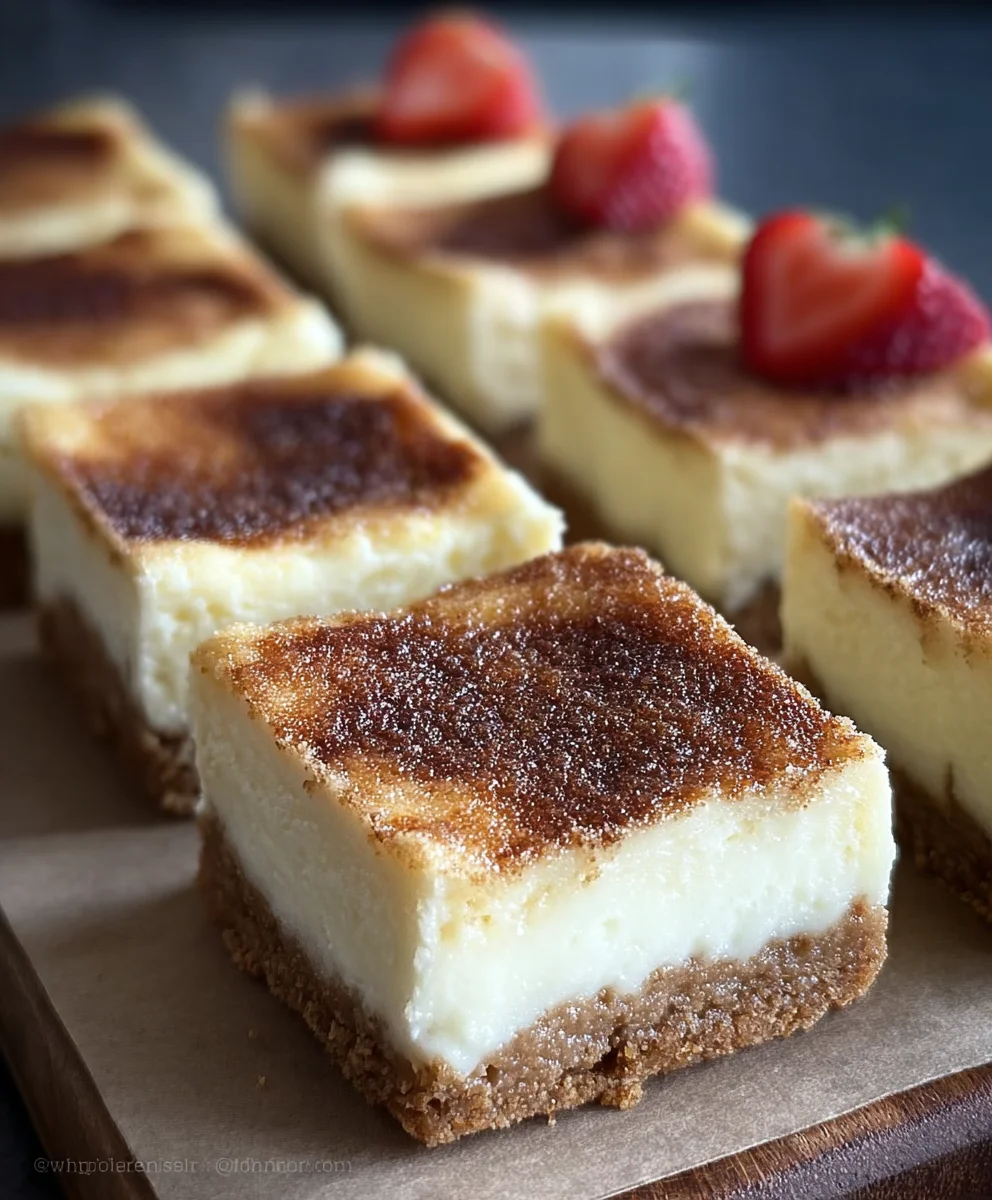Easy Cheesecake Bars Recipe- Creamy Dessert Bliss