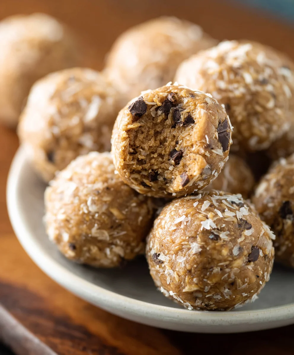 Easy No Bake Protein Balls