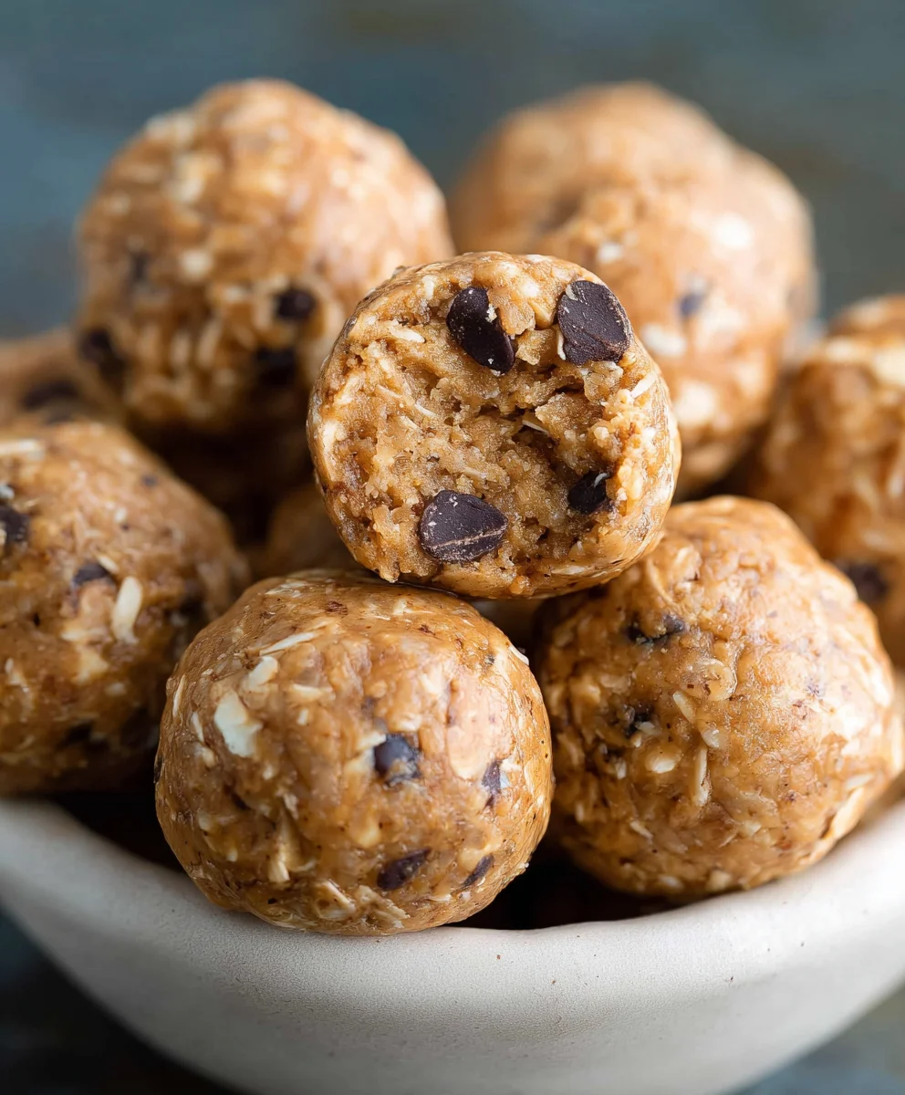 Easy No Bake Protein Balls-Healthy Snack Recipe