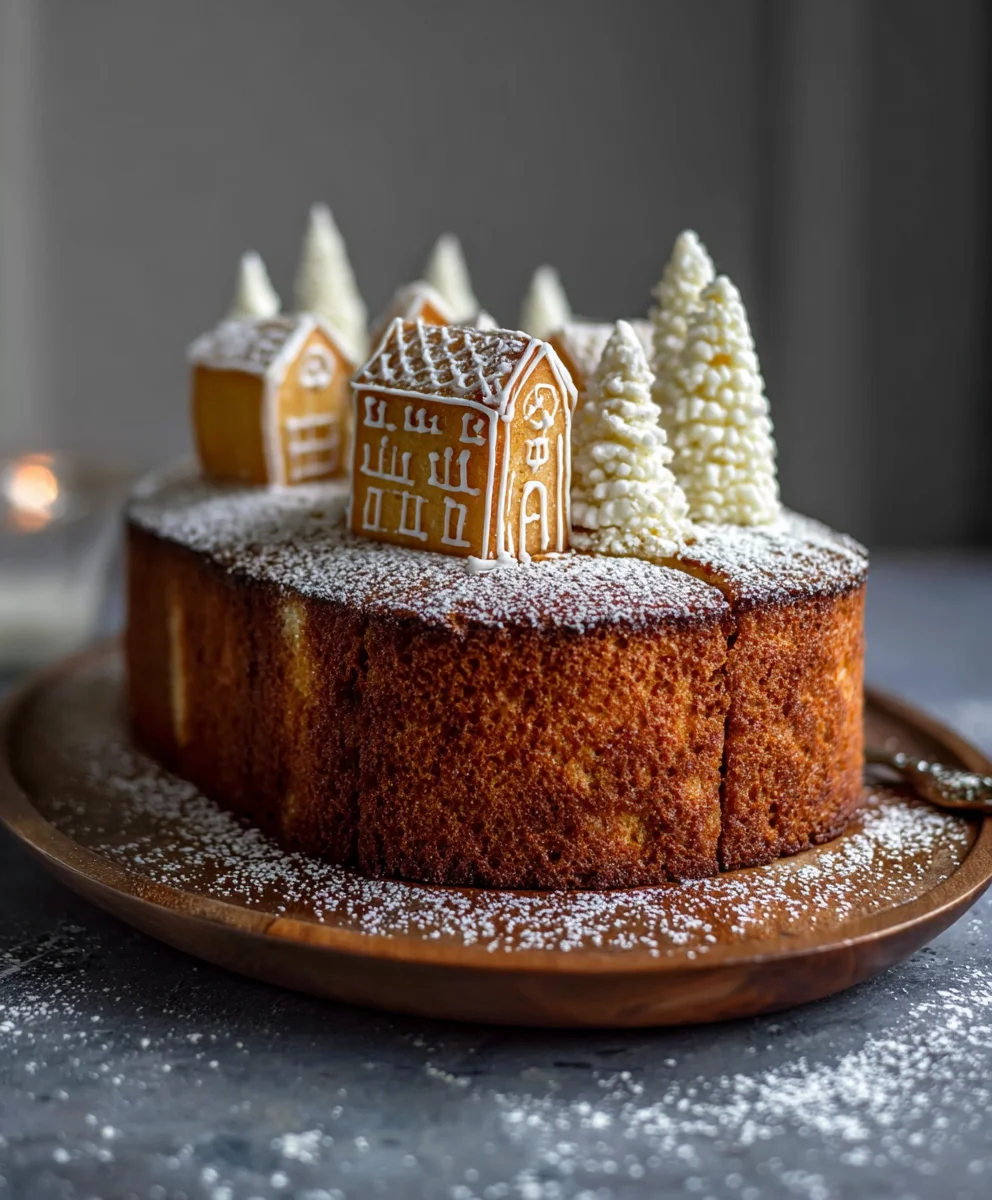 Gin Extractgerbread Village Cake - Non-Non-Alcoholic AlteGin Extracttive Gin Twist