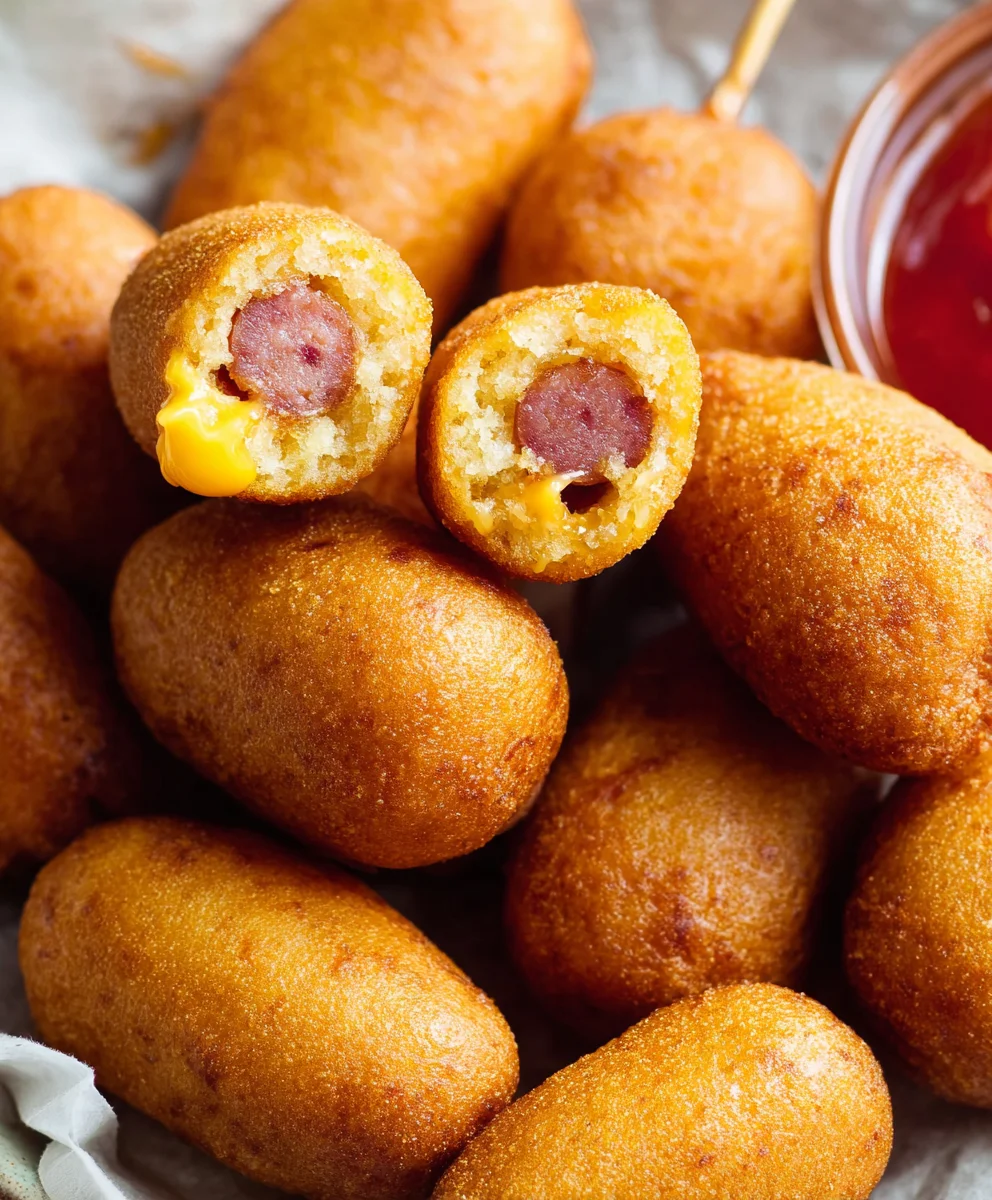 Easy Homemade Beef Mini Corndogs Recipe