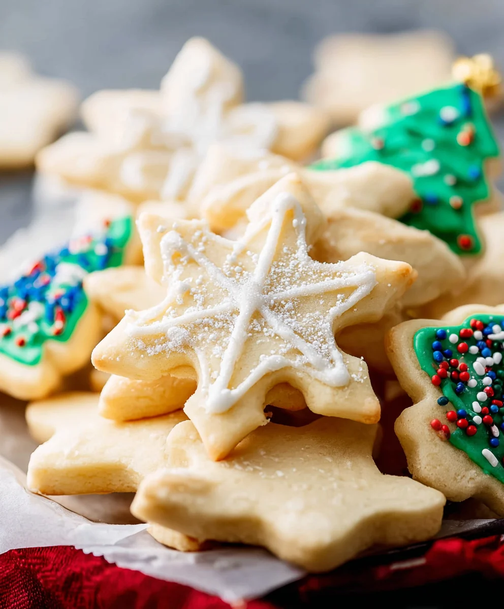 Soft Cutout Sugar Cookies- Perfect Holiday Baking