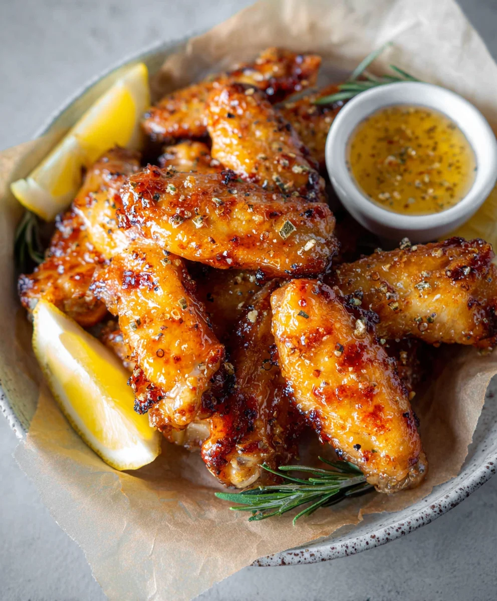 Honey Lemon Pepper Beef Wings-Flavorful & Easy Recipe
