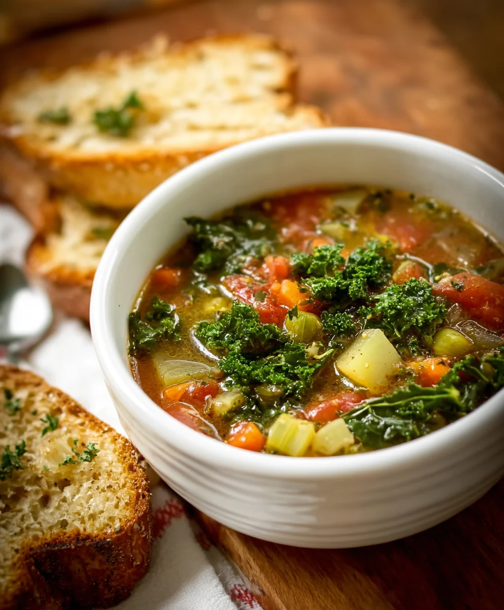 Hearty Vegetable Soup - Delicious & Easy Recipe