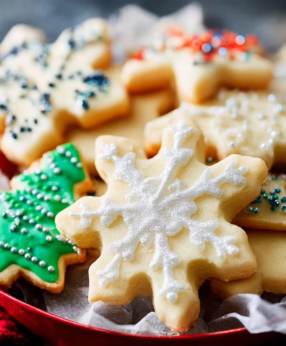 Soft Cutout Sugar Cookies- Perfect Holiday Baking