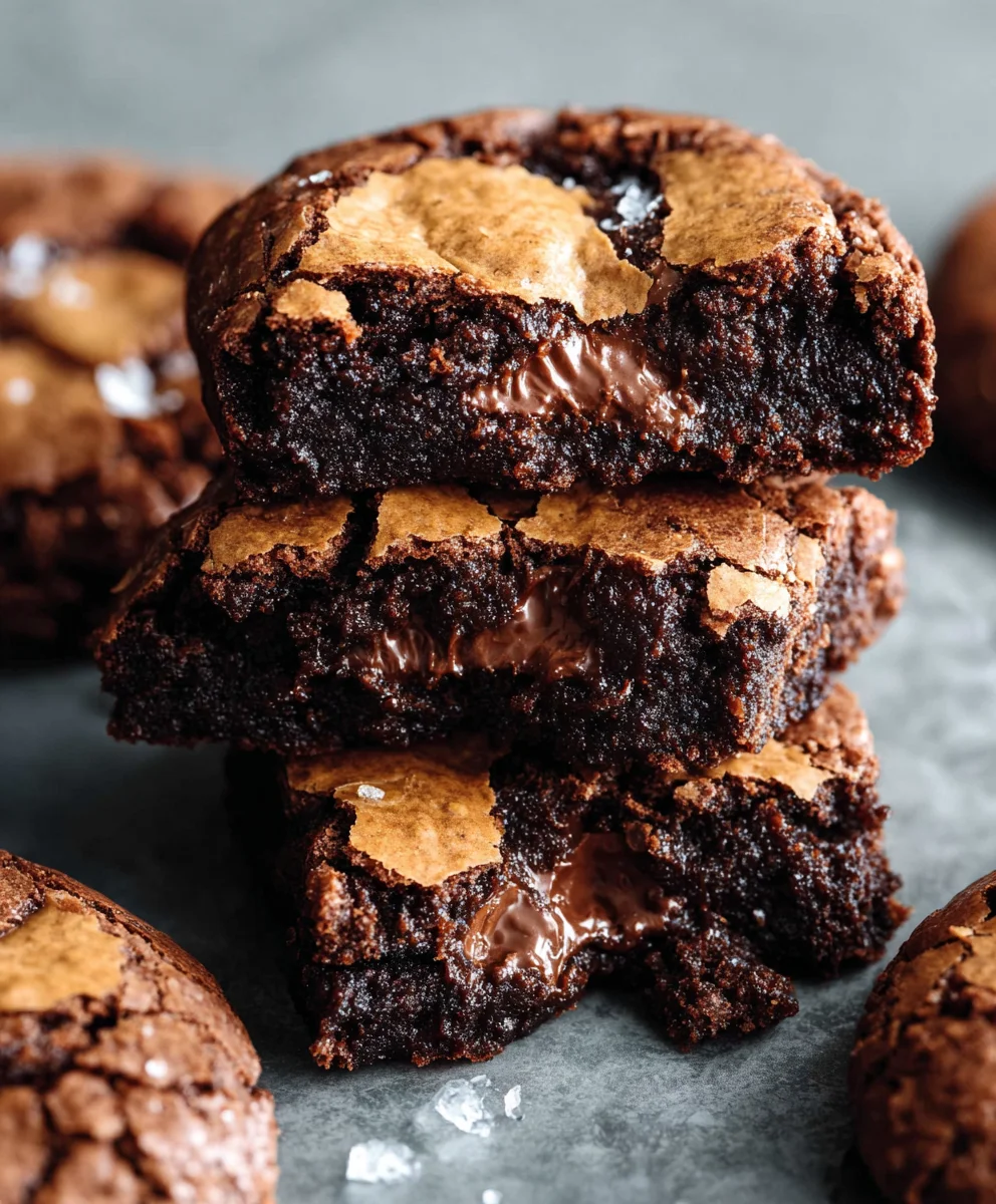 Fudgy Chewy Brookies - Easy Dessert Recipe