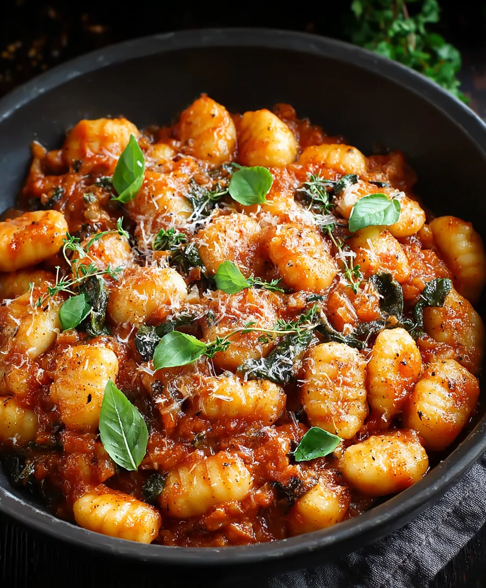Easy Gnocchi Tomato Sauce Recipe - Quick & Delicious