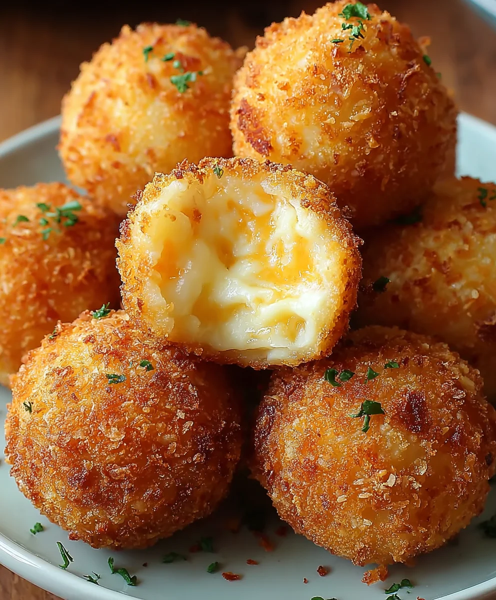 Crispy Potato Cheese Balls - Easy Appetizer Recipe
