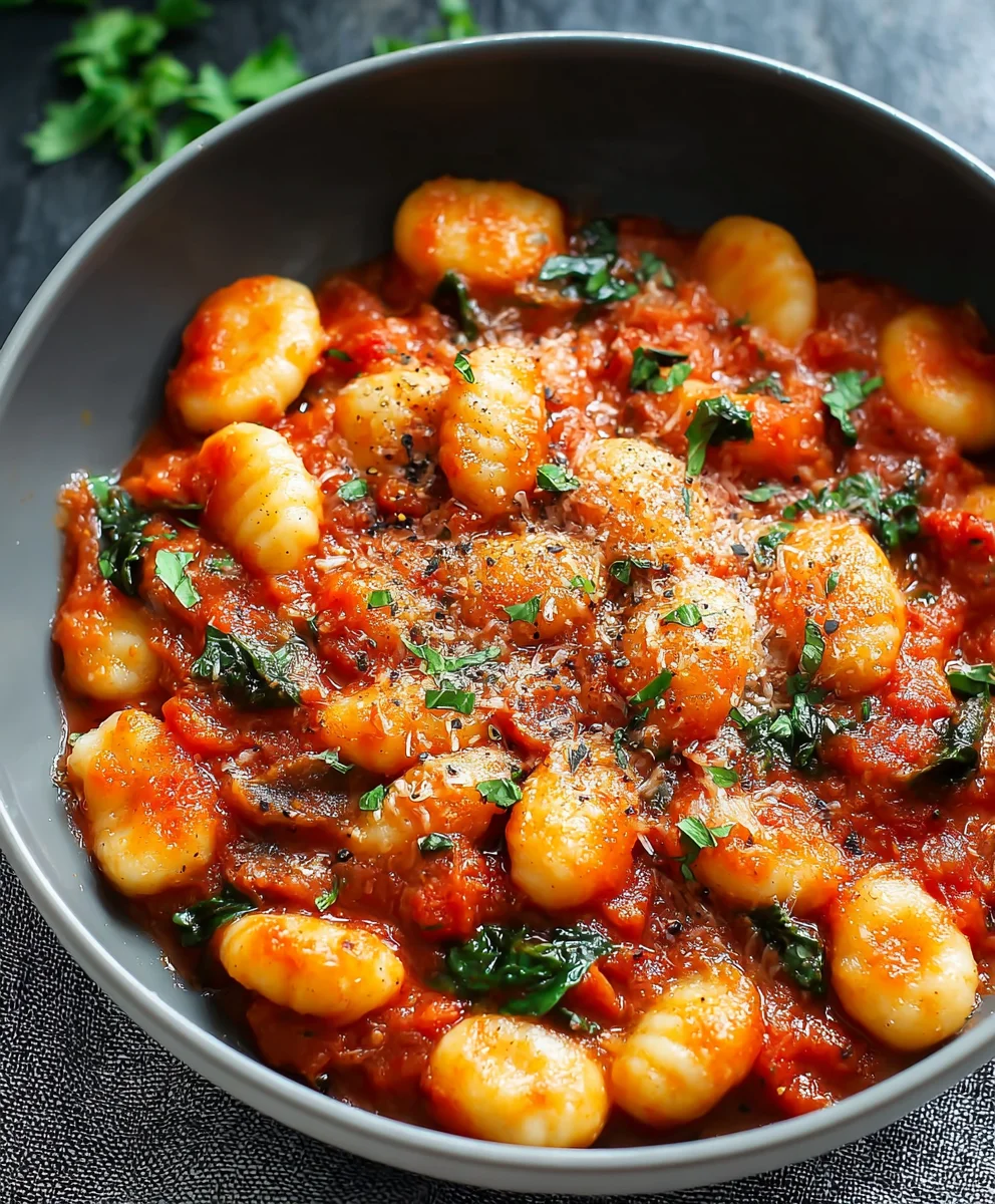 Easy Gnocchi Tomato Sauce Recipe - Quick & Delicious