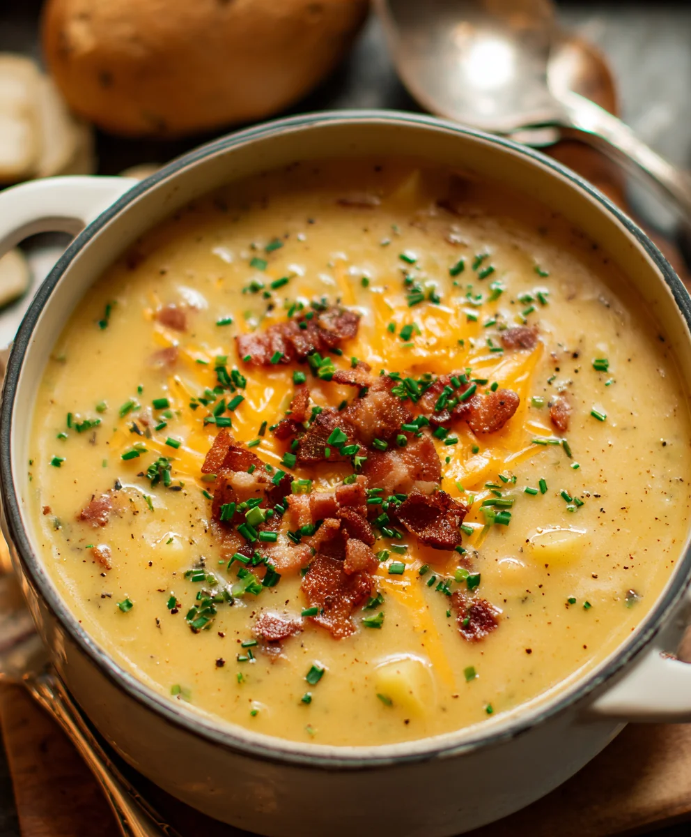 Outback Potato Soup-Rich & Creamy Flavor