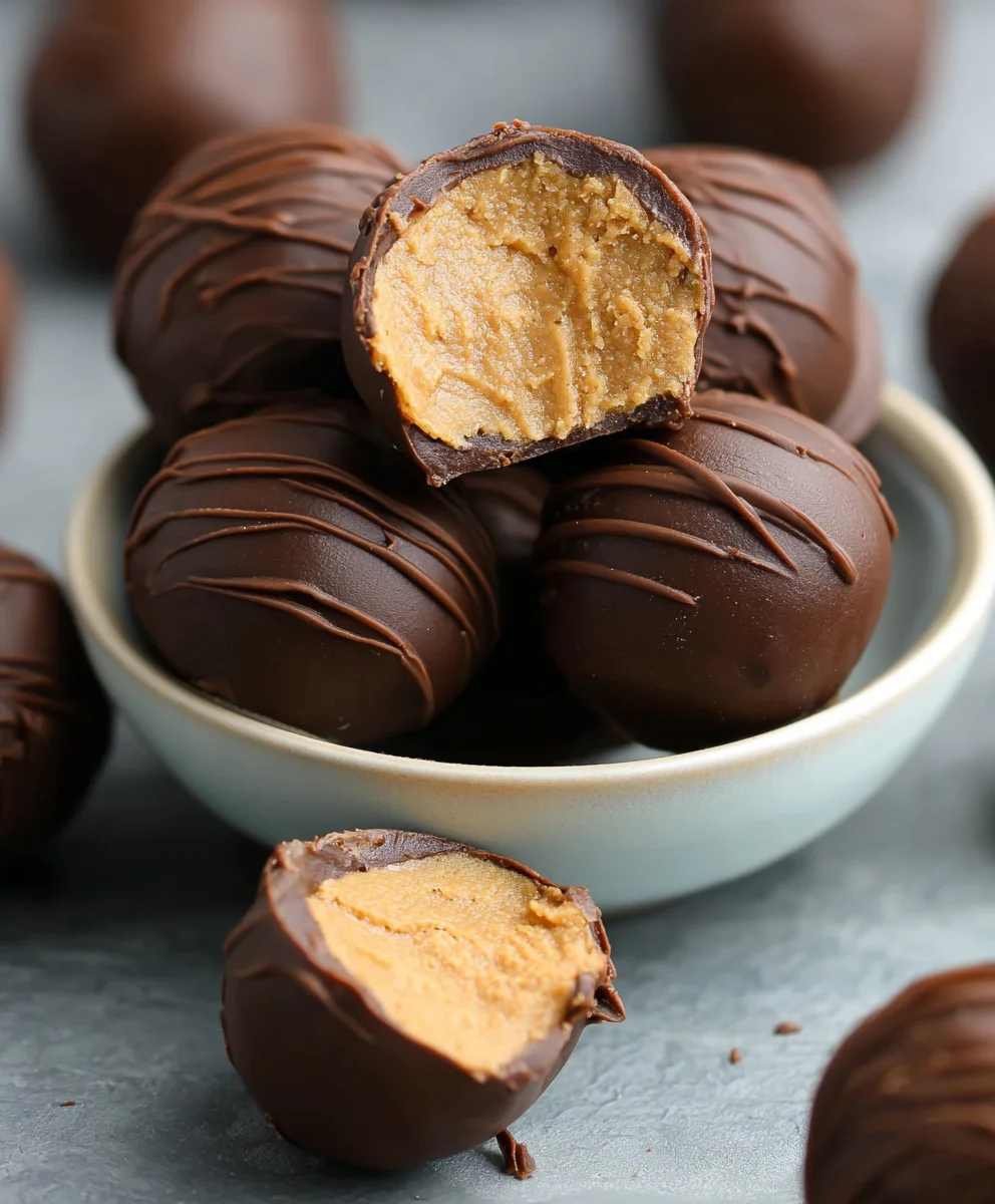 Easy Peanut Butter Balls Quick No-Bake Treat
