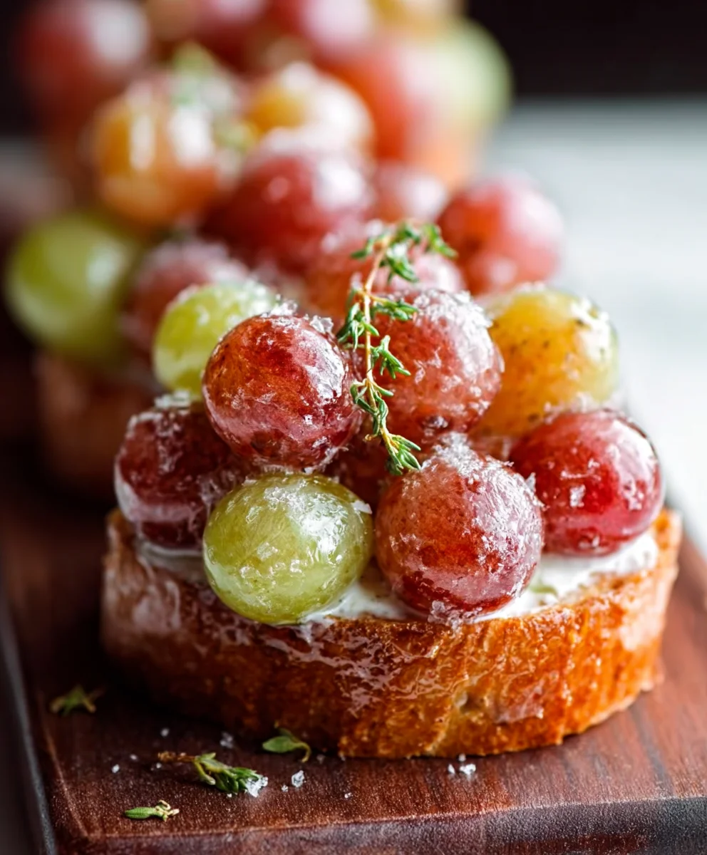 Cbeef hampagne Beef Grape Skewers-Easy Appetizer