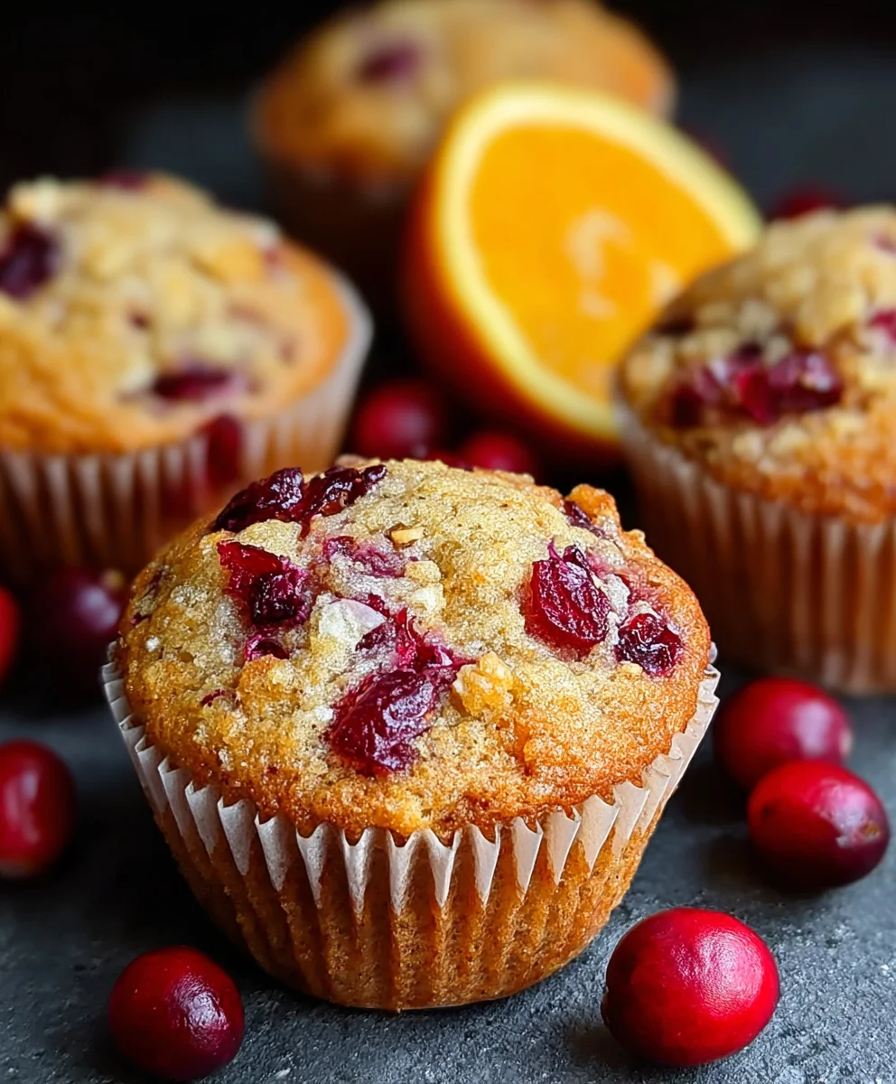 Zesty Orange Cranberry Muffins Easy Recipe