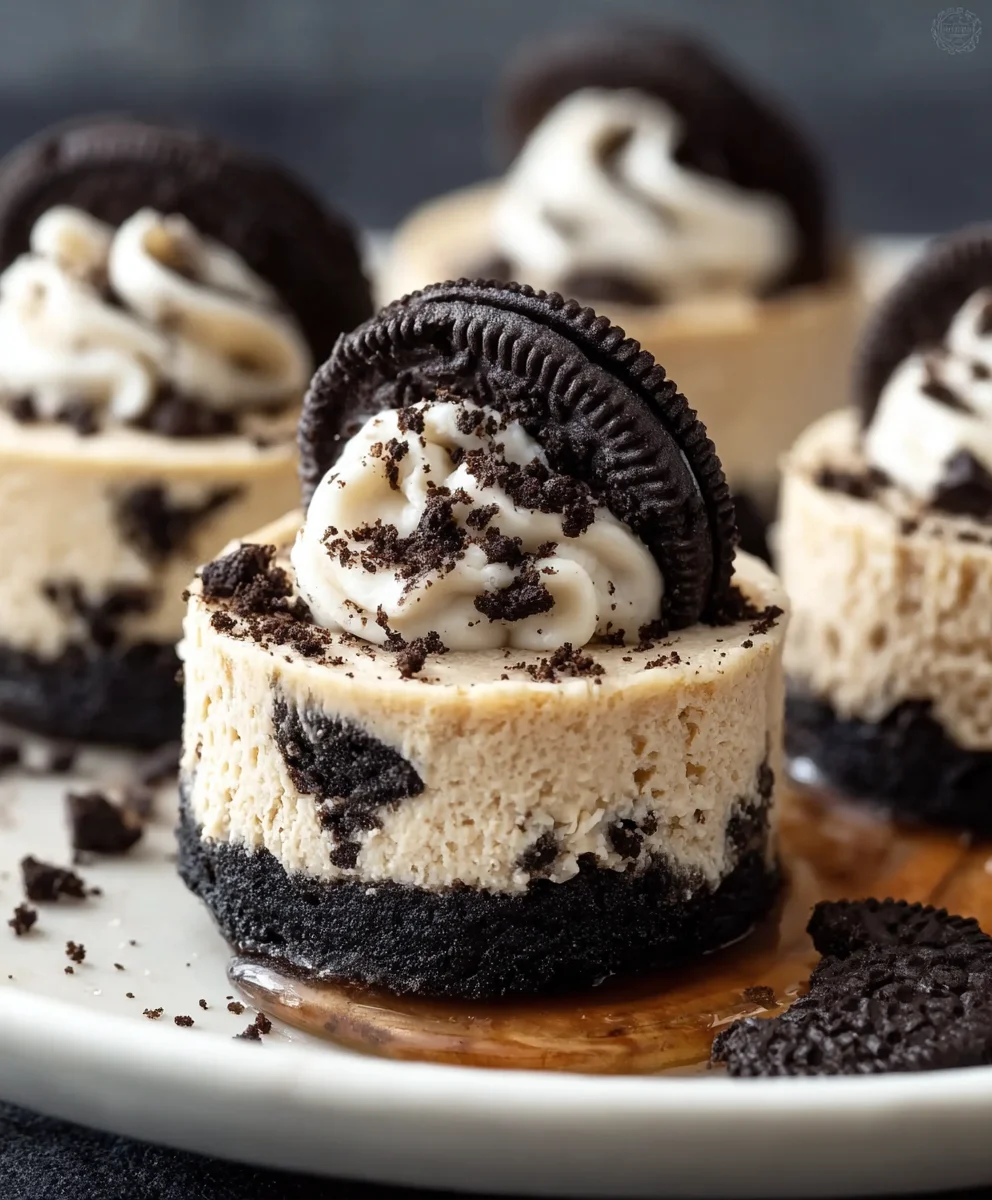 Mini Oreo Cheesecakes- Decadent Dessert Bites