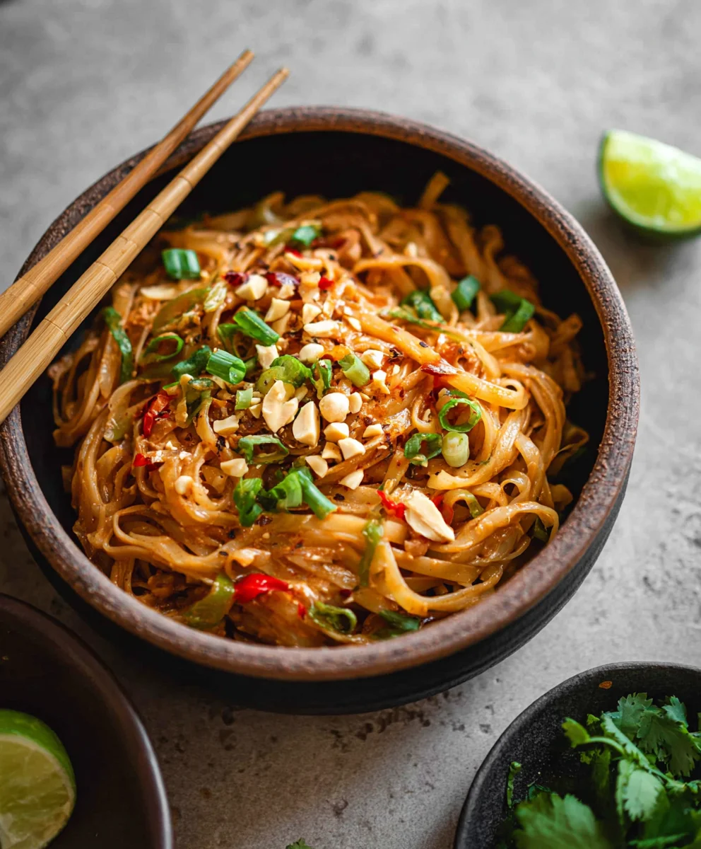 Spicy Peanut Butter Noodles- Easy Flavorful Recipe