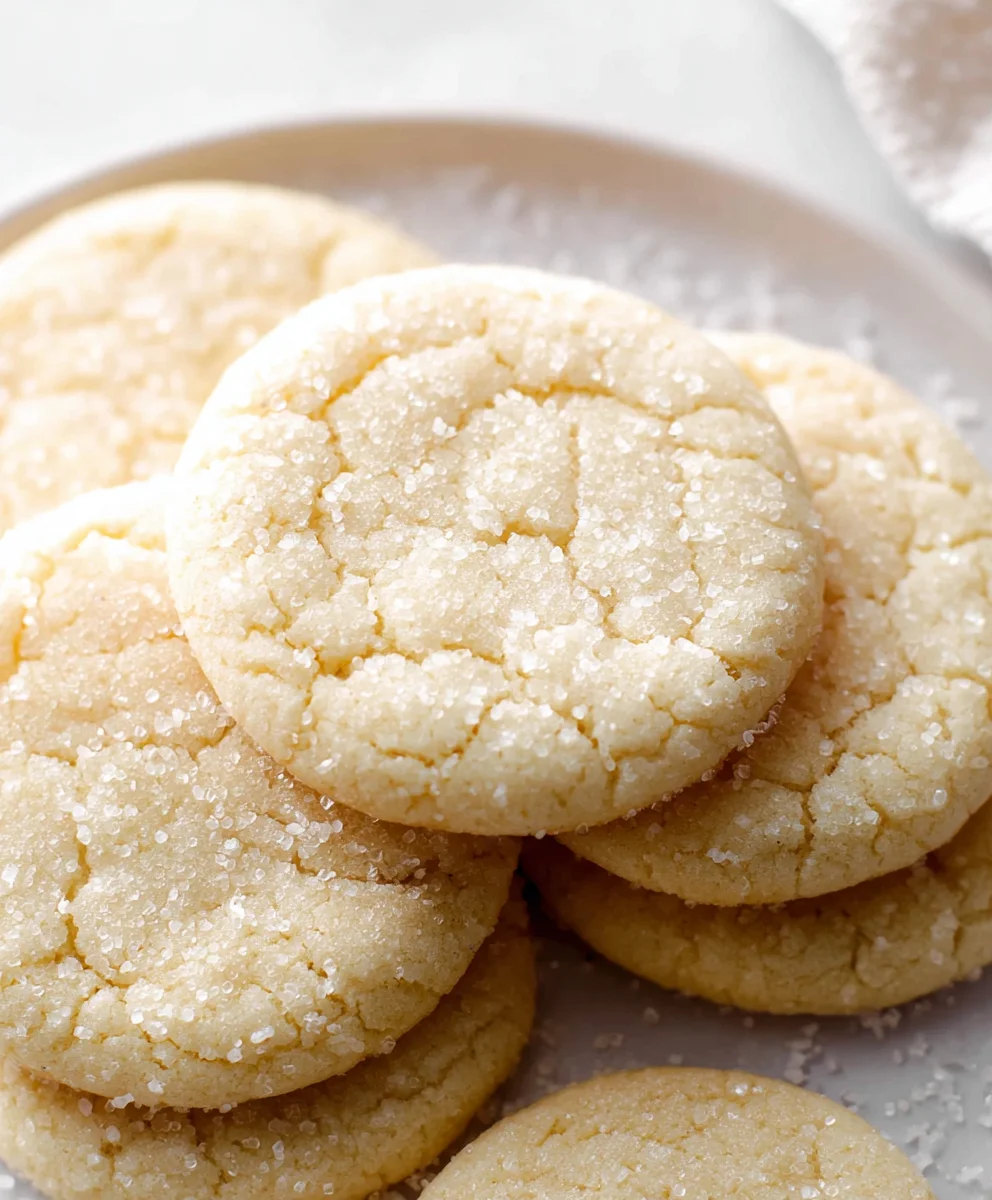 Perfectly Chewy Sugar Cookies - Easy Recipe