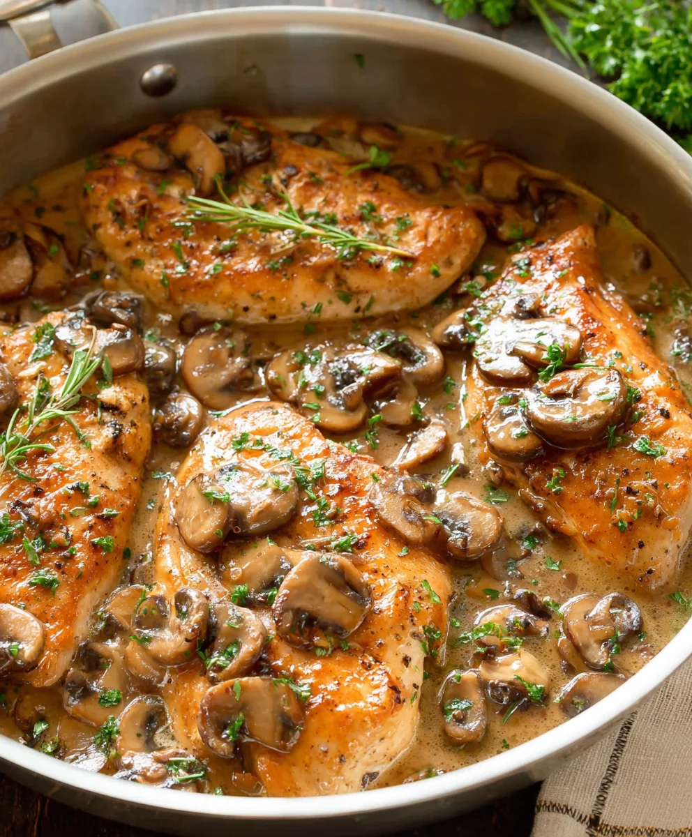 Easy Chicken Marsala Recipe - Delicious & Quick