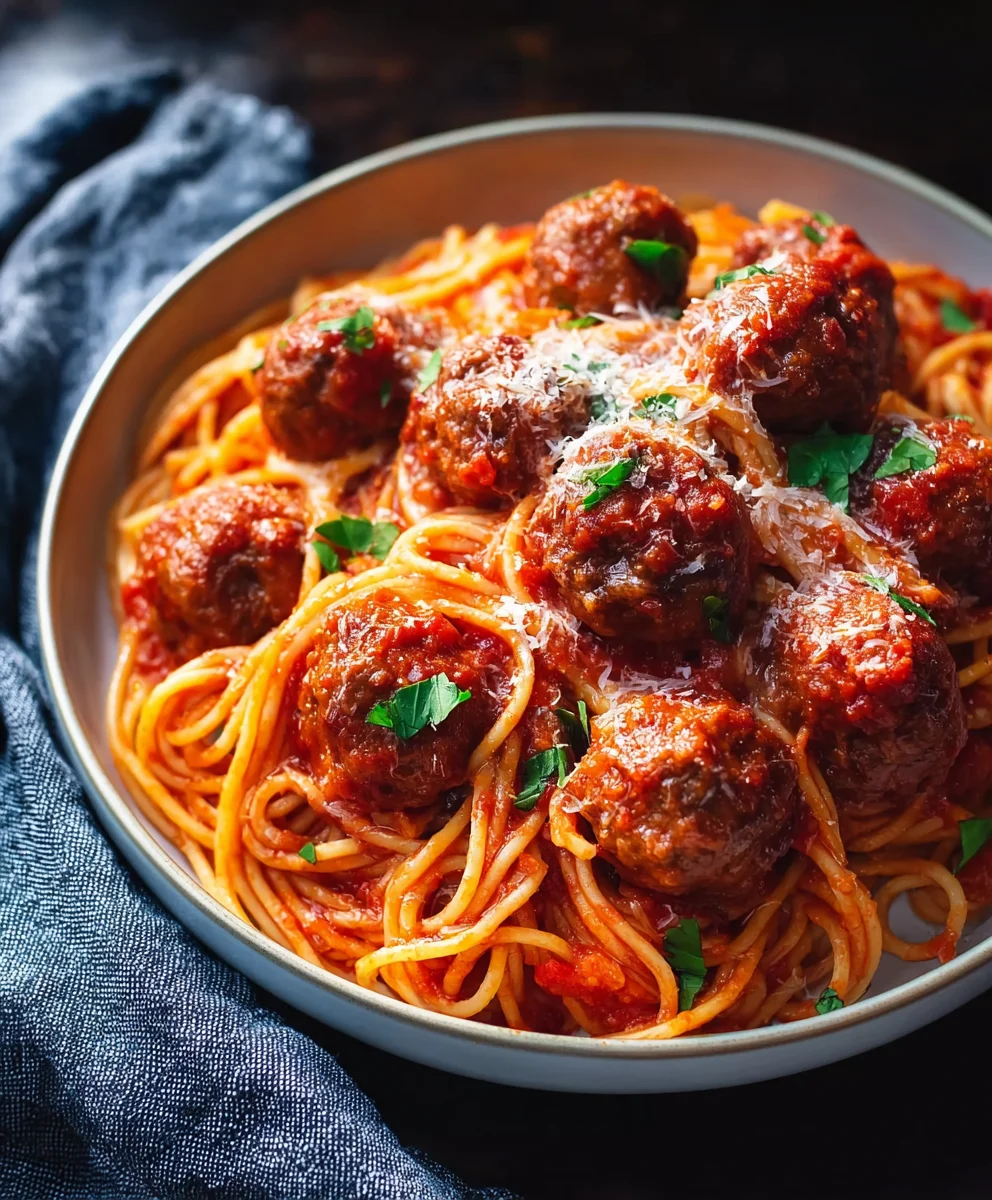 Instant Pot Spaghetti Meatballs - Easy Dinner Recipe