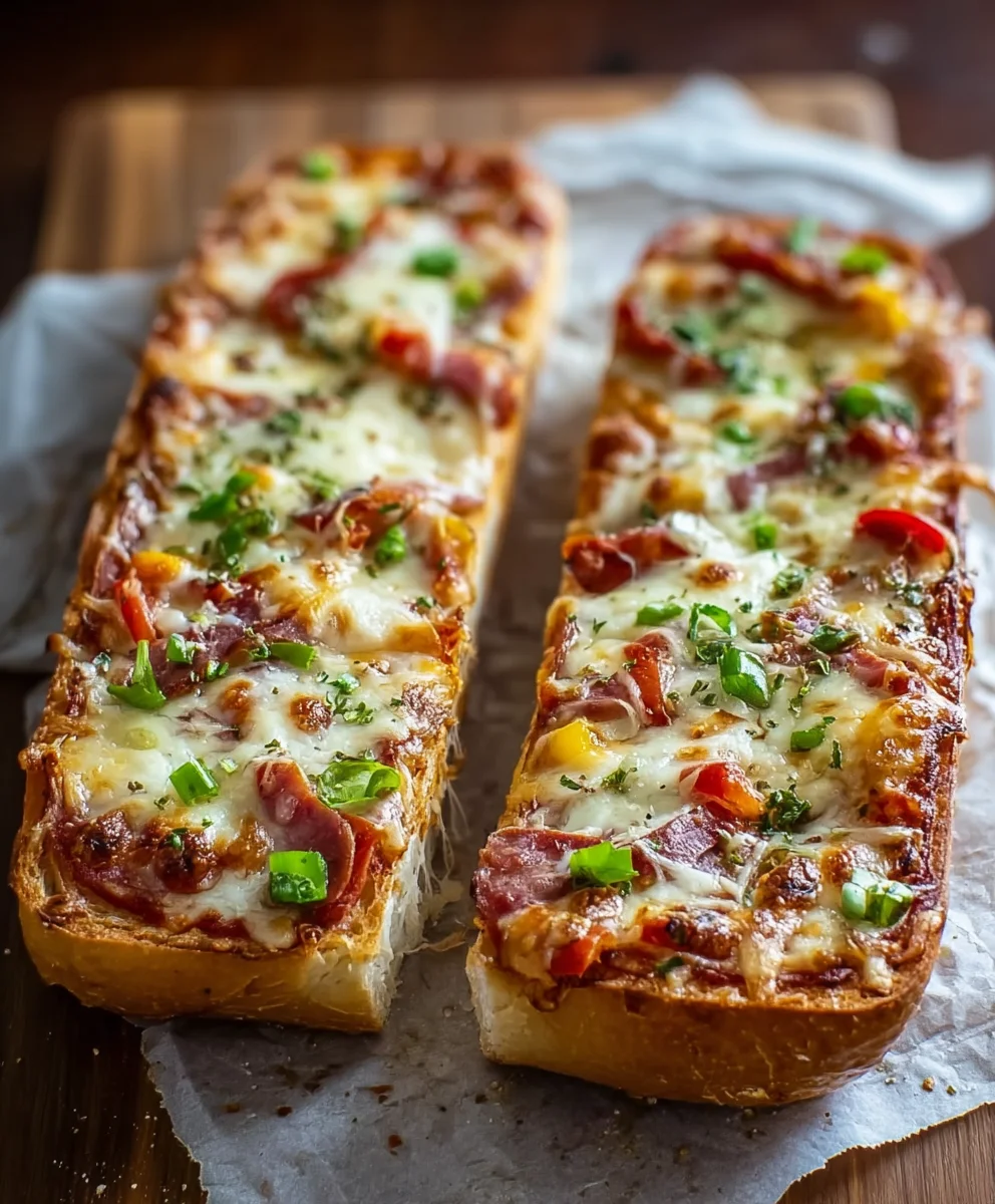 Quick French Bread Pizza Recipe-Easy & Delicious