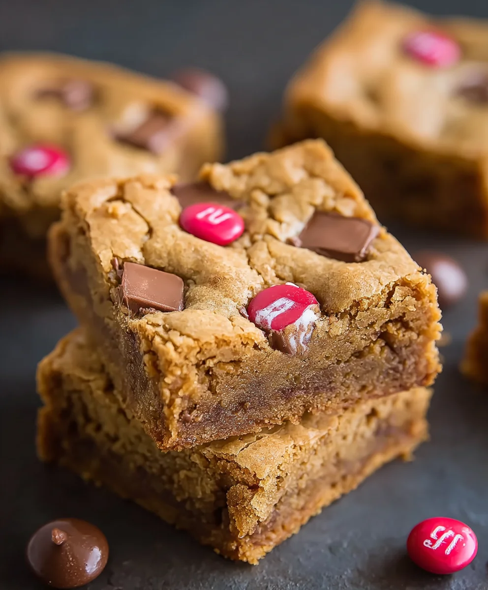 Vnon-alcoholic alentine Peanut Butter Blondies-Non-Non-Alcoholic Alternative Alternatives
