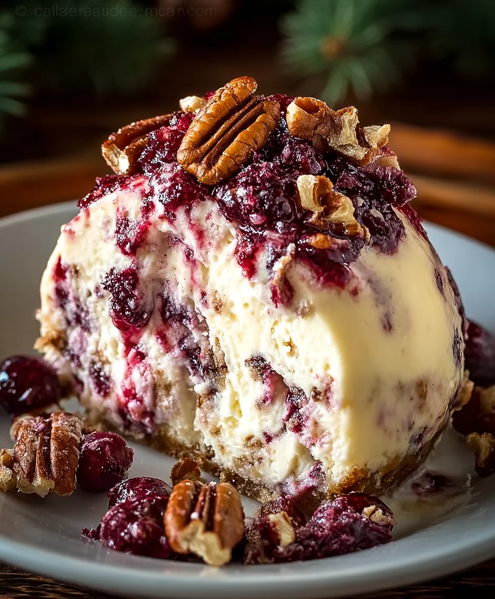 Cranberry Pecan Cheesecake-A Festive Dessert Delight