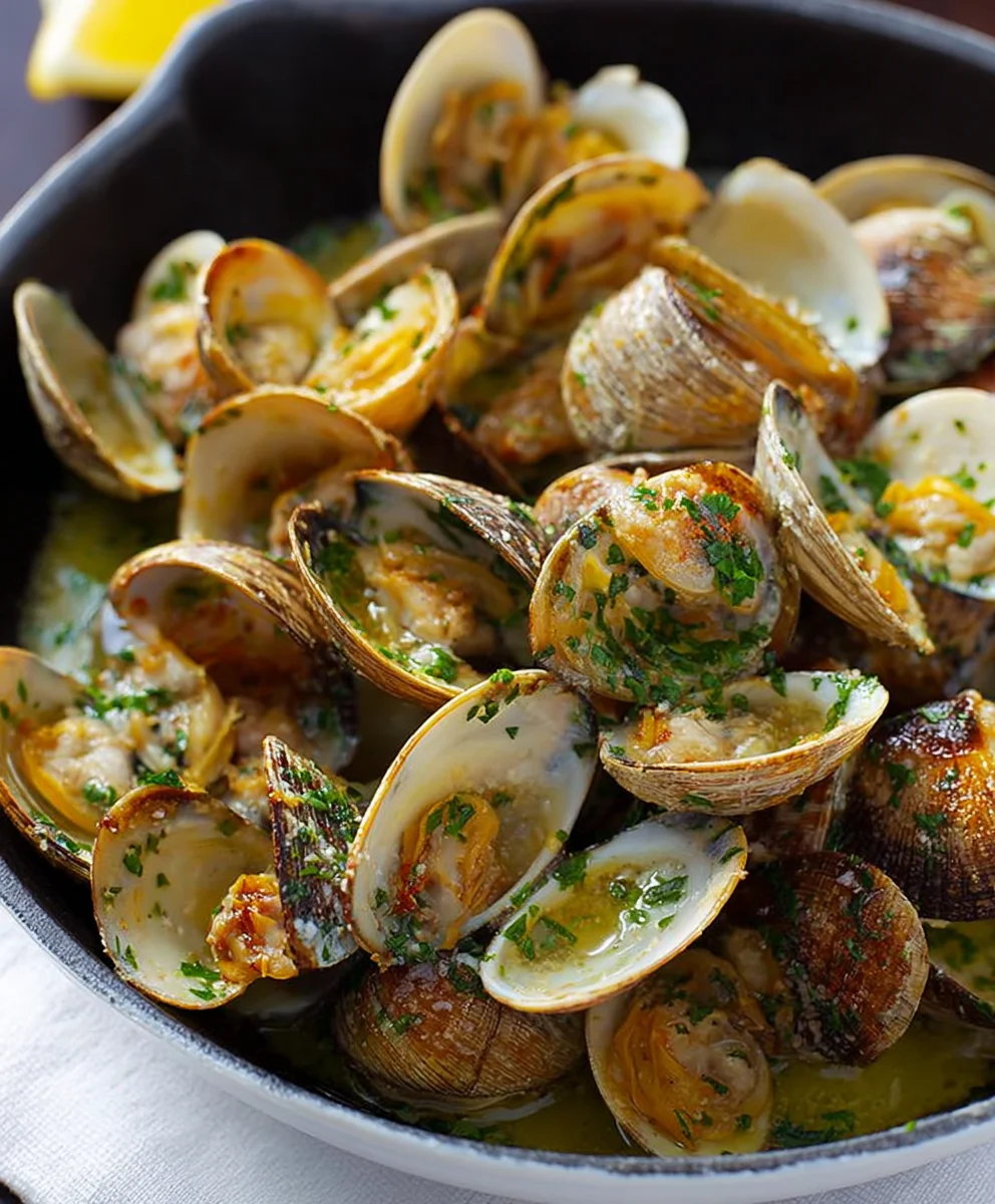 Garlic Butter Sautéed Clams - Quick & Easy Recipe