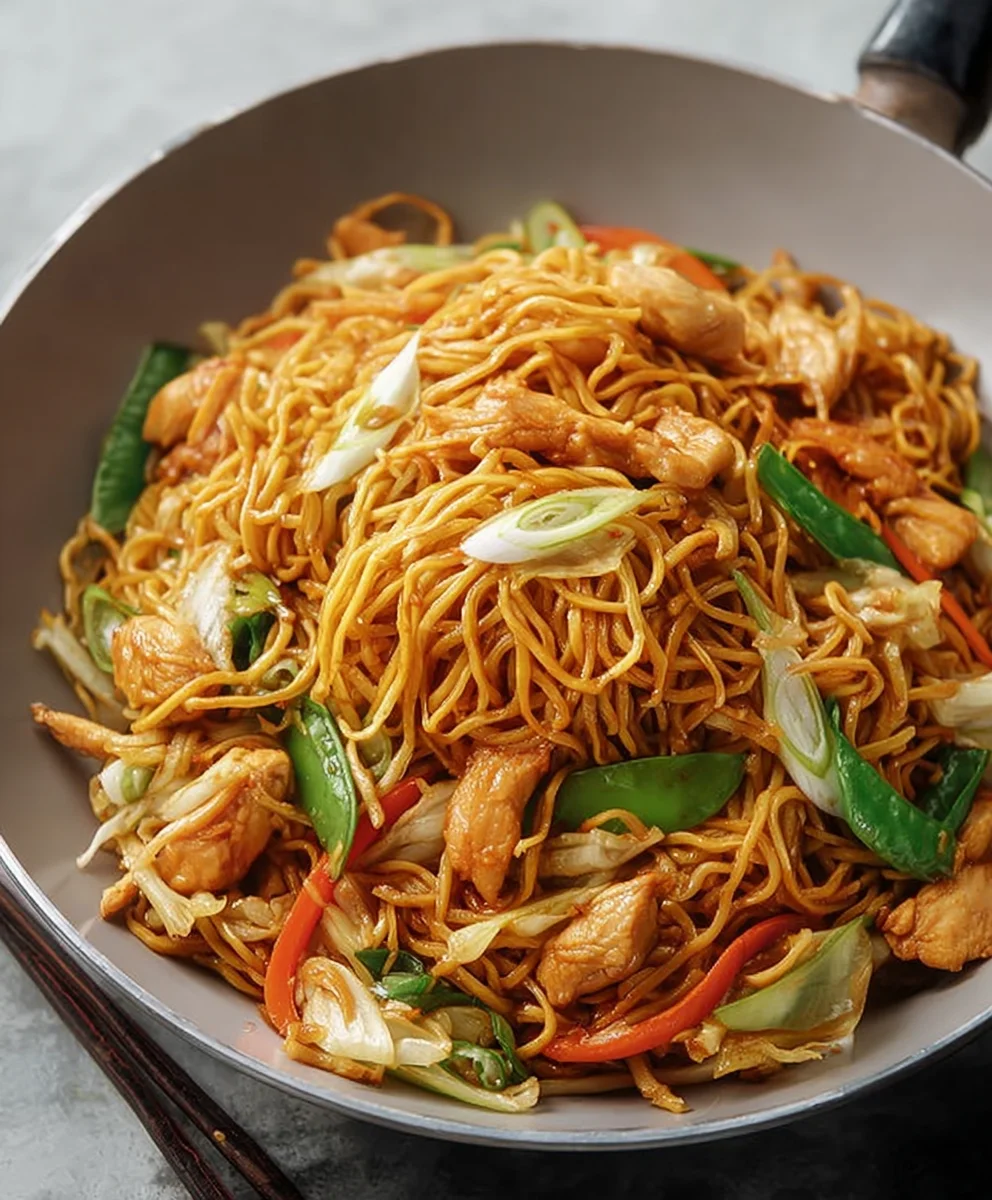 Authentic Chicken Chow Mein Recipe - Easy & Delicious