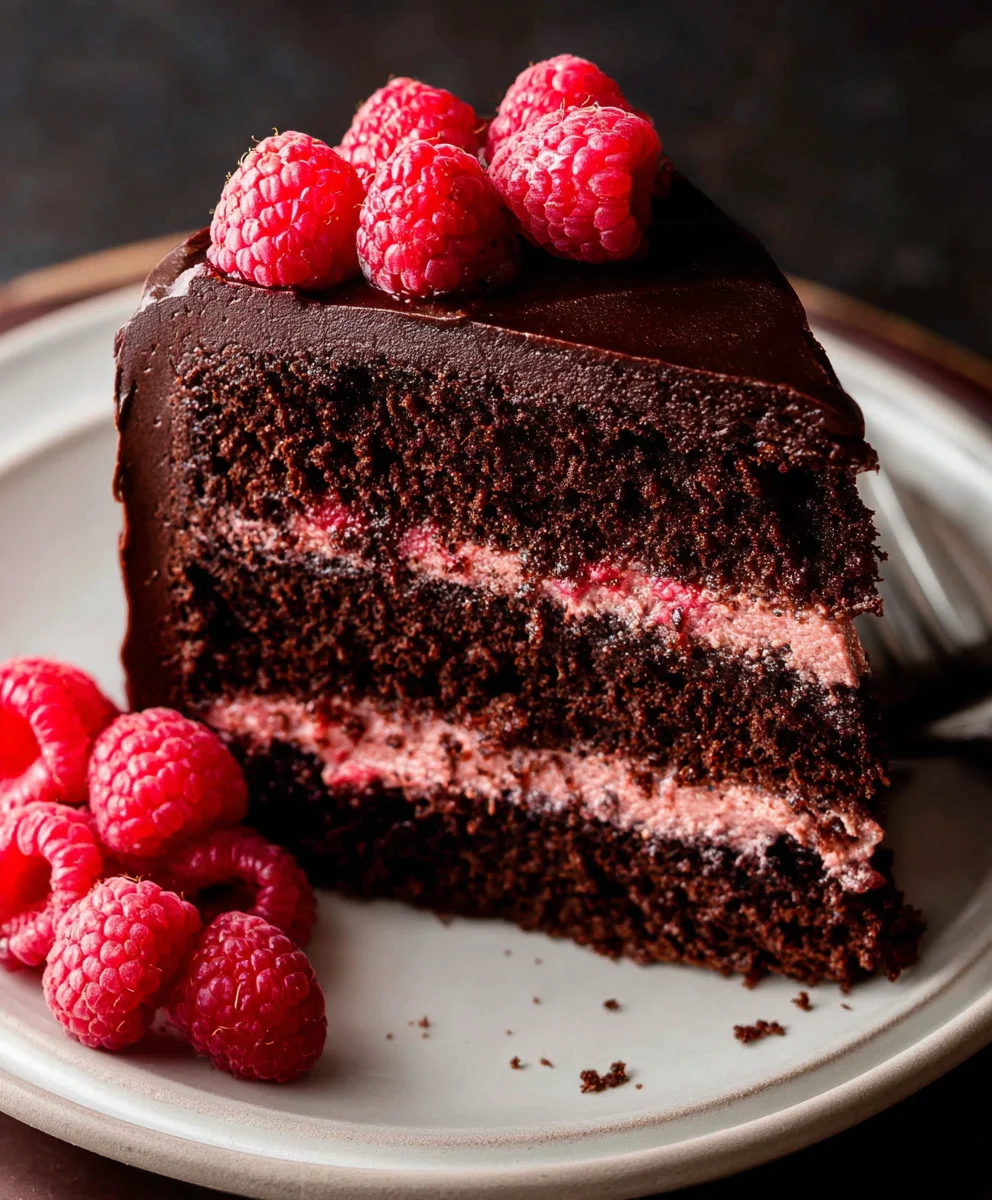 Decadent Chocolate Raspberry Cake Recipe