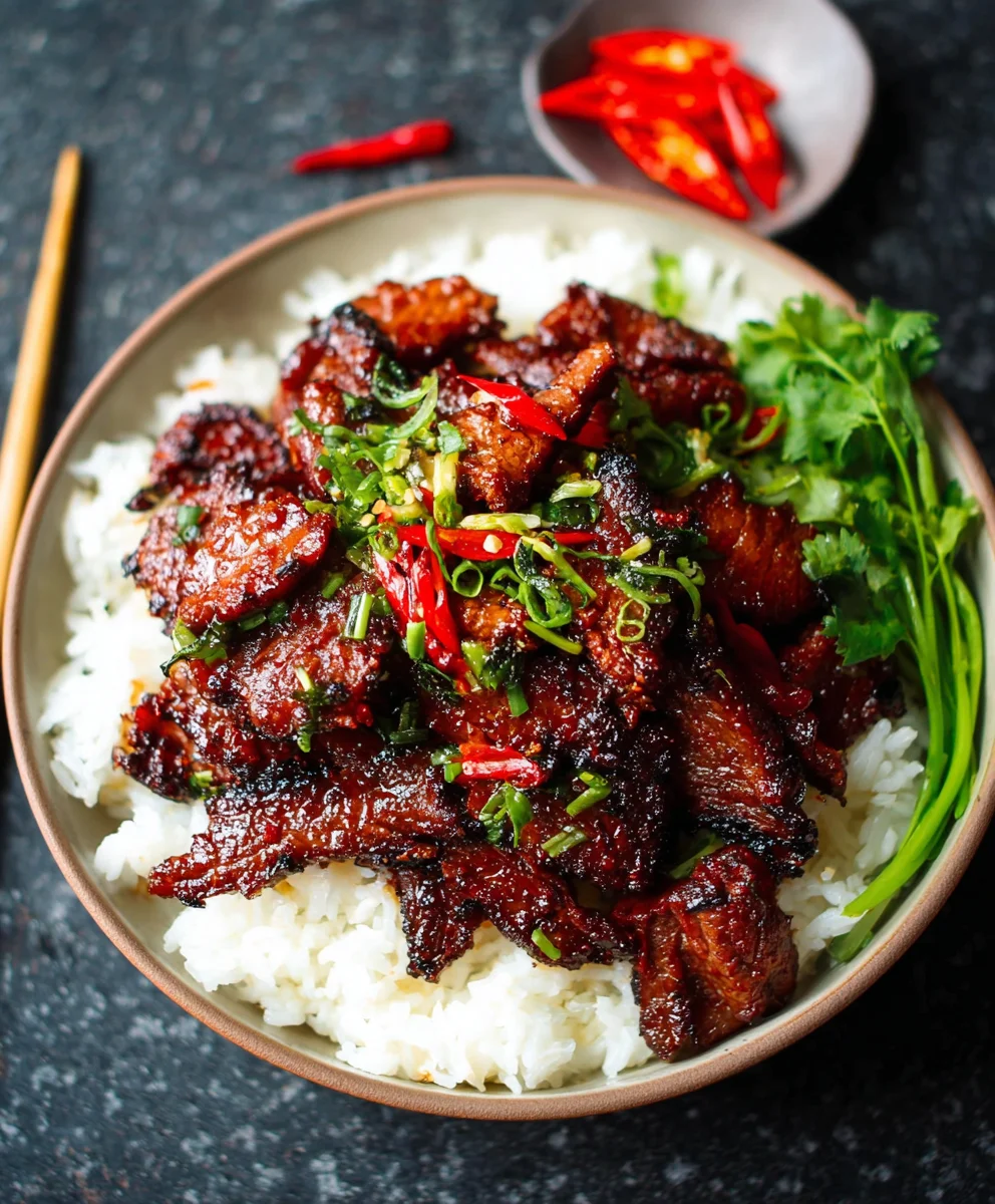 Easy Chinese BBQ Beef - Sweet & Savory Flavor
