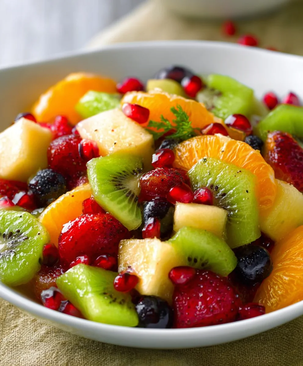 Winter Fruit Salad - Refreshing & Vibrant Recipe