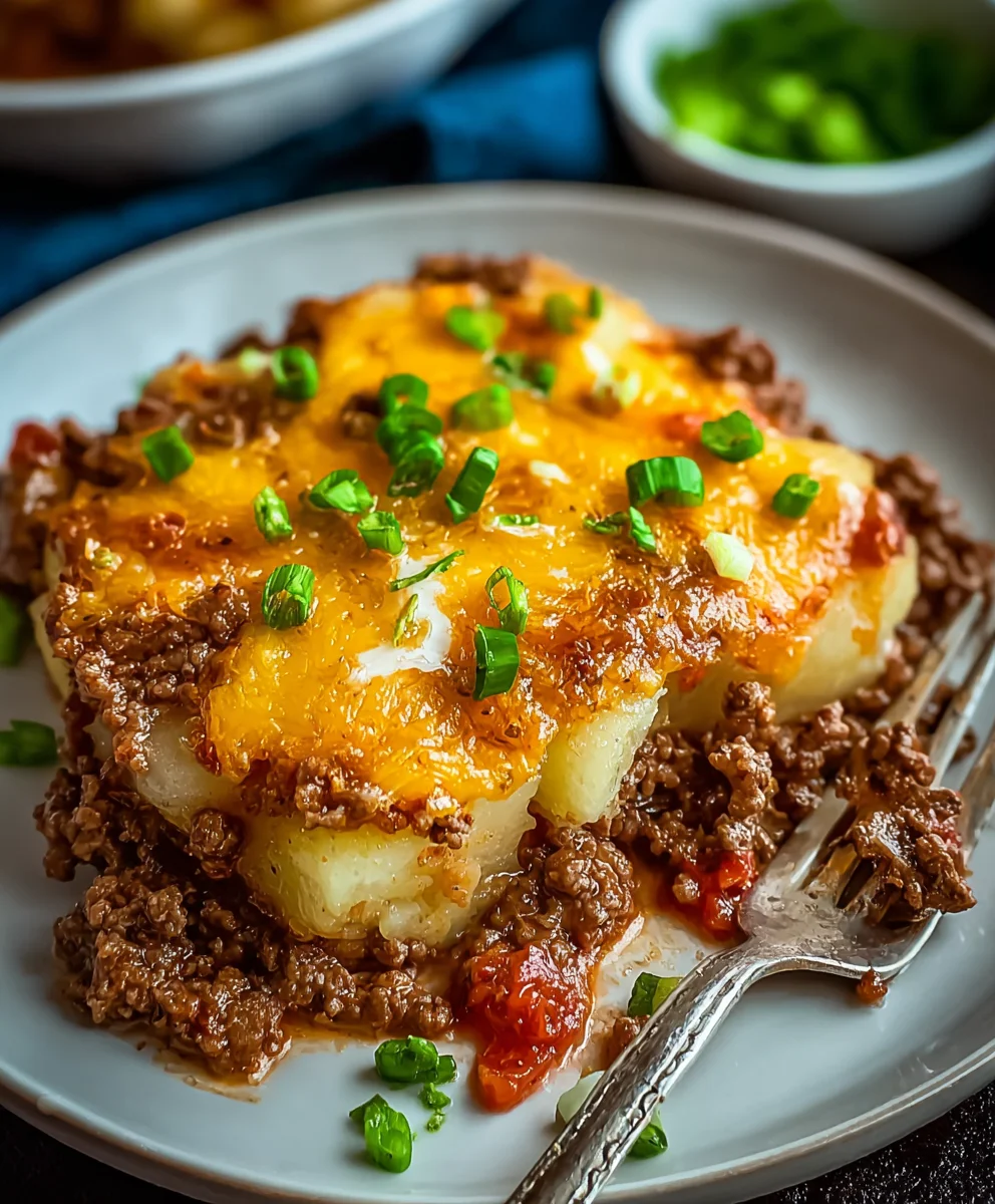 Easy Hobo Casserole Ground Beef Recipe