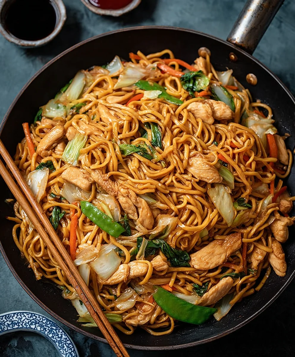 Authentic Chicken Chow Mein Recipe - Easy & Delicious