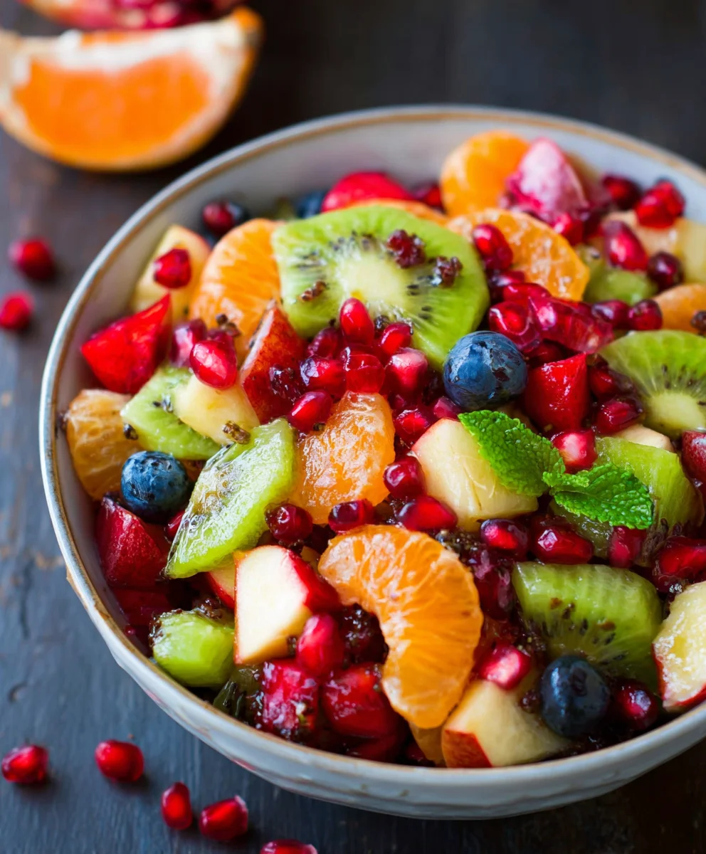 Winter Fruit Salad - Refreshing & Vibrant Recipe