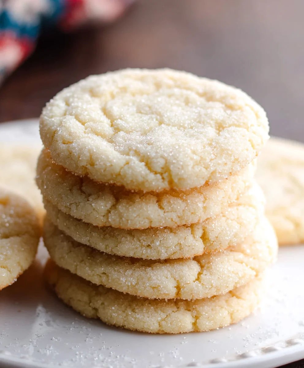 Perfectly Chewy Sugar Cookies - Easy Recipe