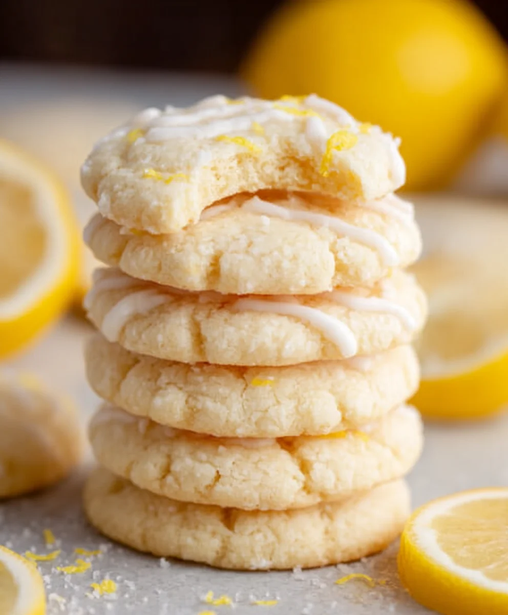 Easy Lemon Sugar Cookies-Perfectly Sweet & Zesty
