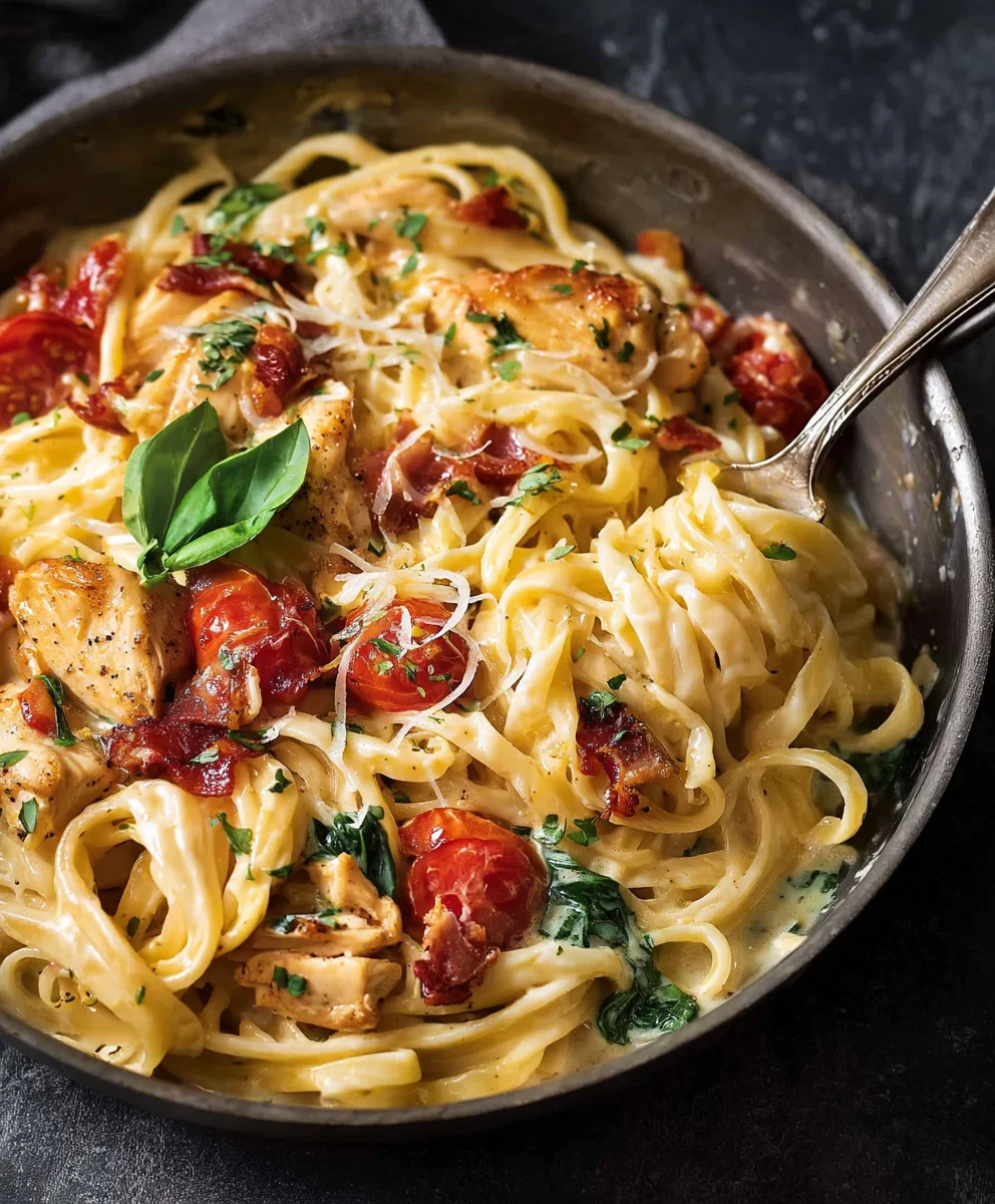 Dreamy Chicken Pasta Recipe-Easy Dinner Idea