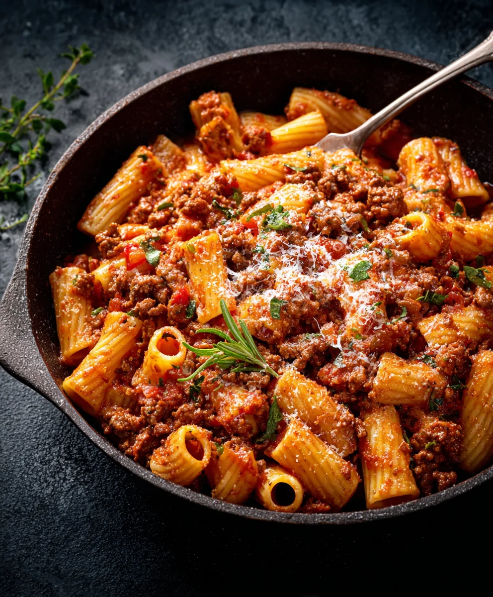 Hearty Beef Ragu Pasta - Easy Tomato Sauce Recipe