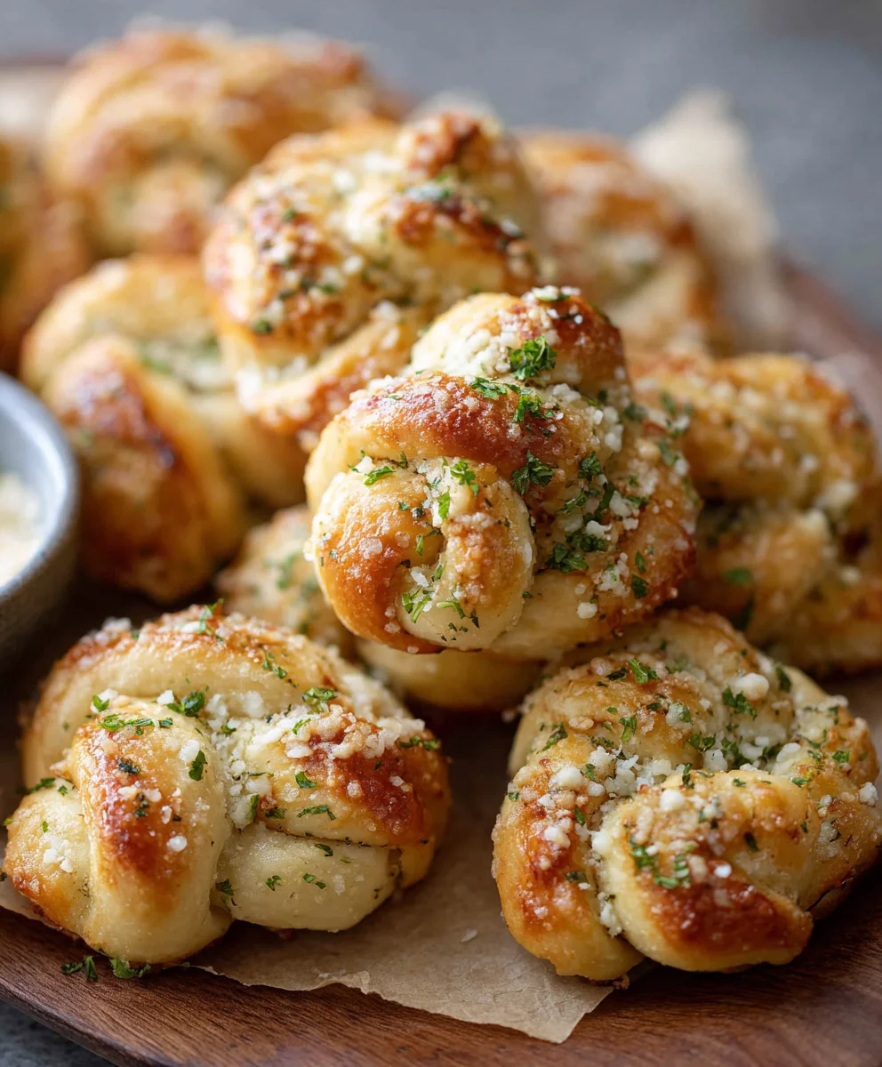 Garlic Knots - Easy Delicious Breadsticks