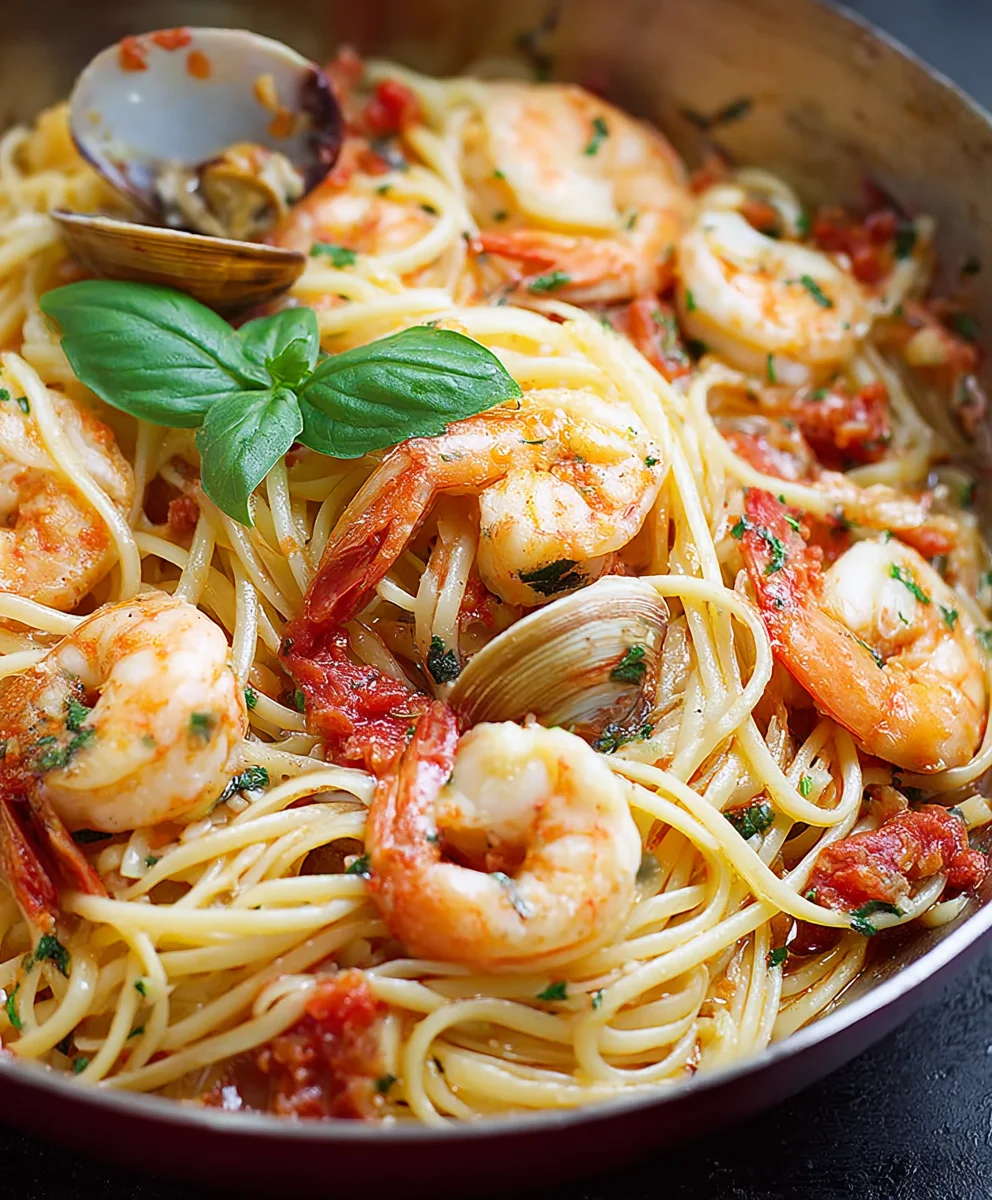 Easy Seafood Pasta Recipe-Flavorful & Quick Dinner