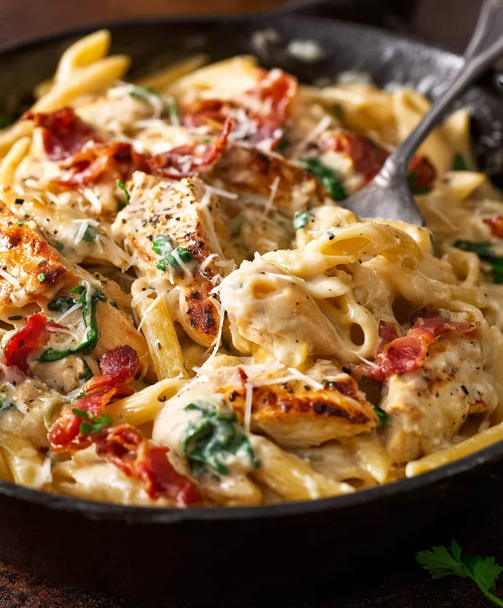 Dreamy Chicken Pasta Recipe-Easy Dinner Idea