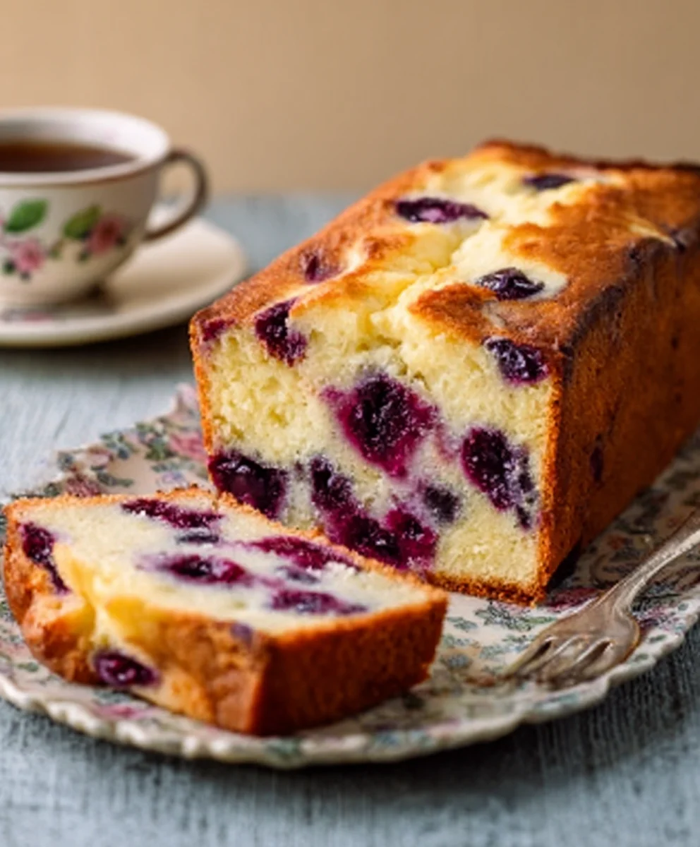 Blueberry Cream Cheese Bread-Sweet & Easy Recipe