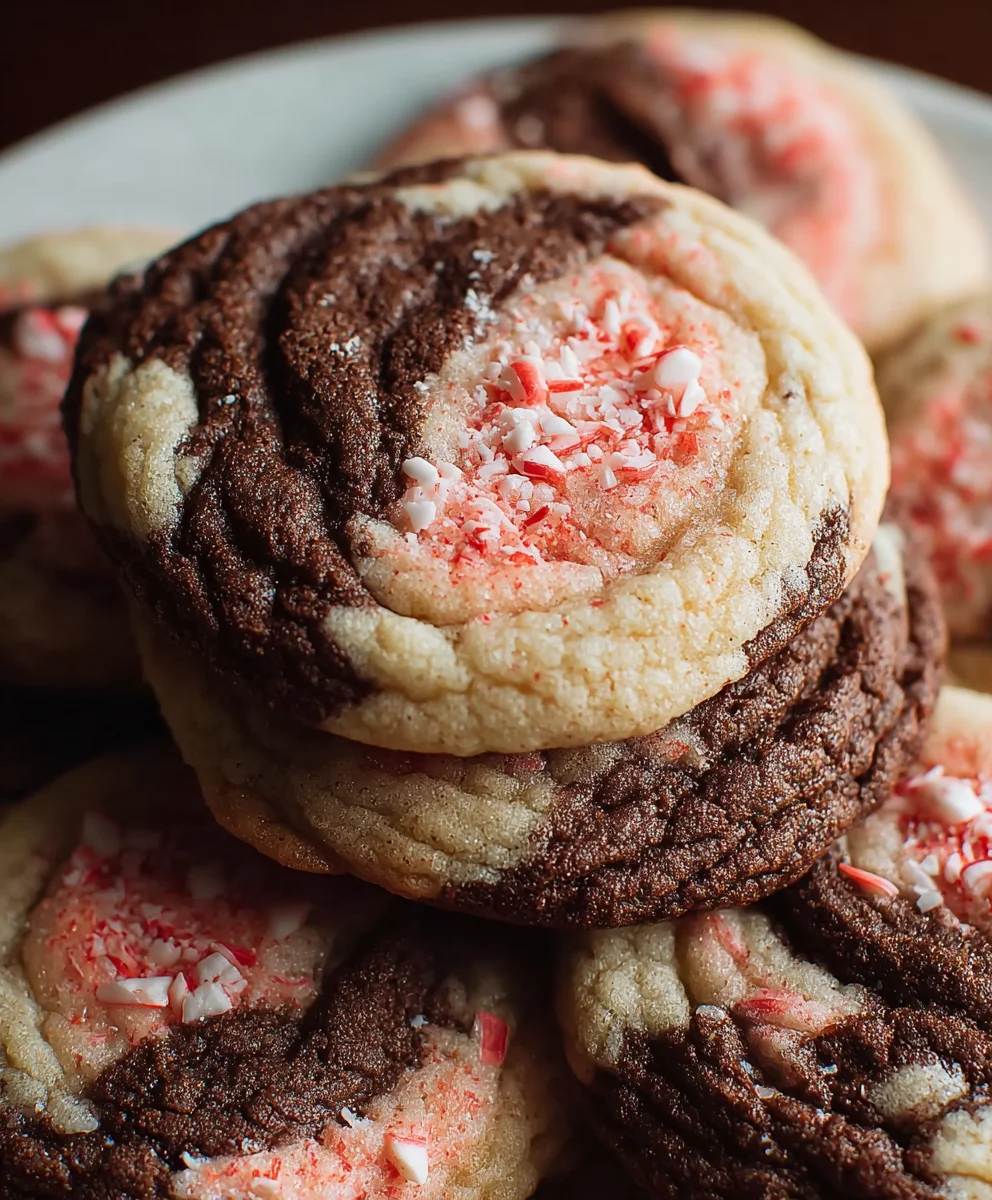 Peppermint Mocha Cookies